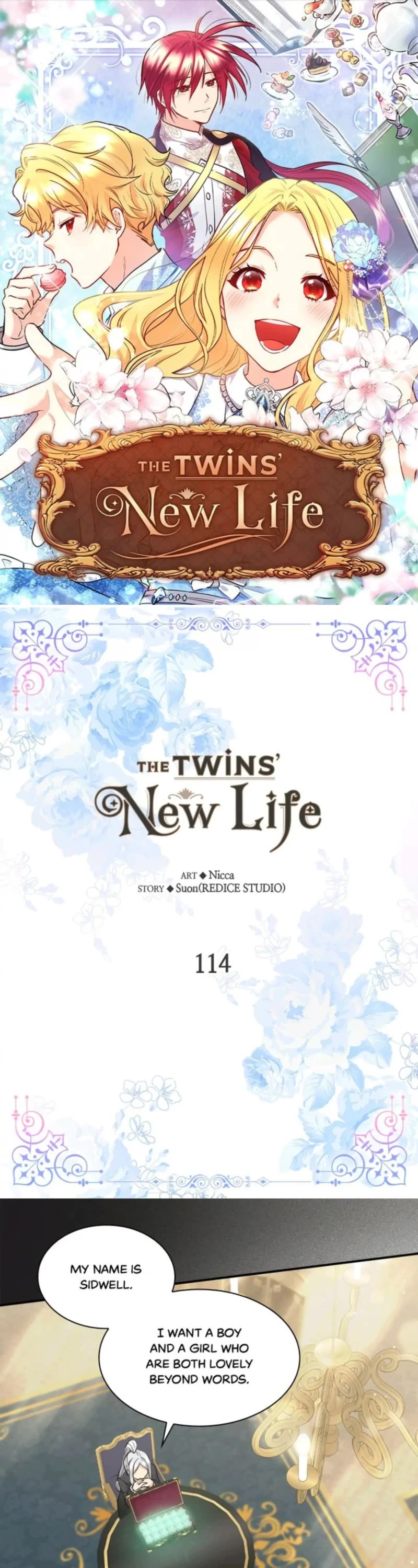 The Twin Siblings’ New Life Chapter 114 page 1 - Chapter 114