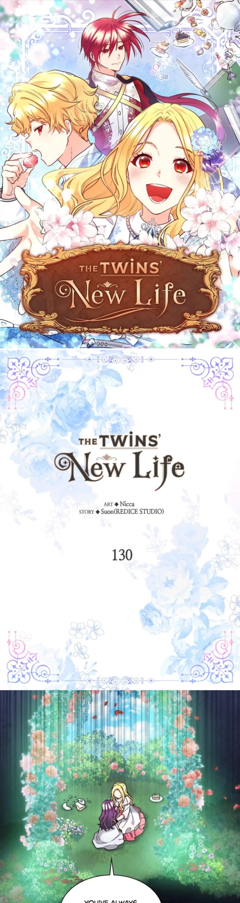 The Twin Siblings’ New Life Chapter 130 page 1 - Chapter 130