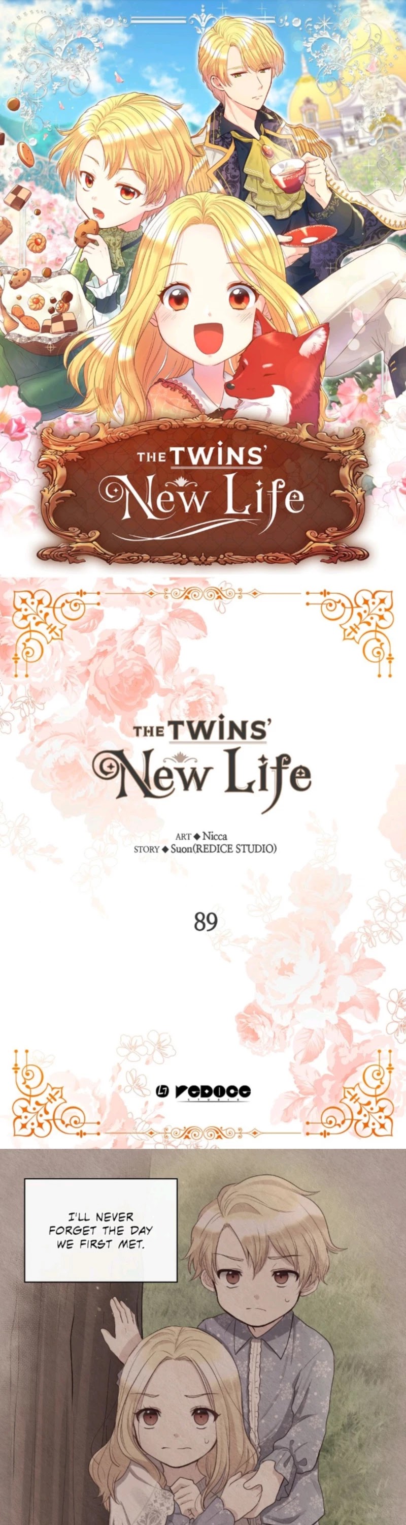 The Twin Siblings’ New Life Chapter 89 page 1 - Chapter 89
