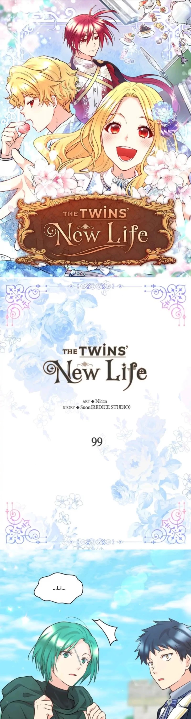 The Twin Siblings’ New Life Chapter 99 page 1 - Chapter 99
