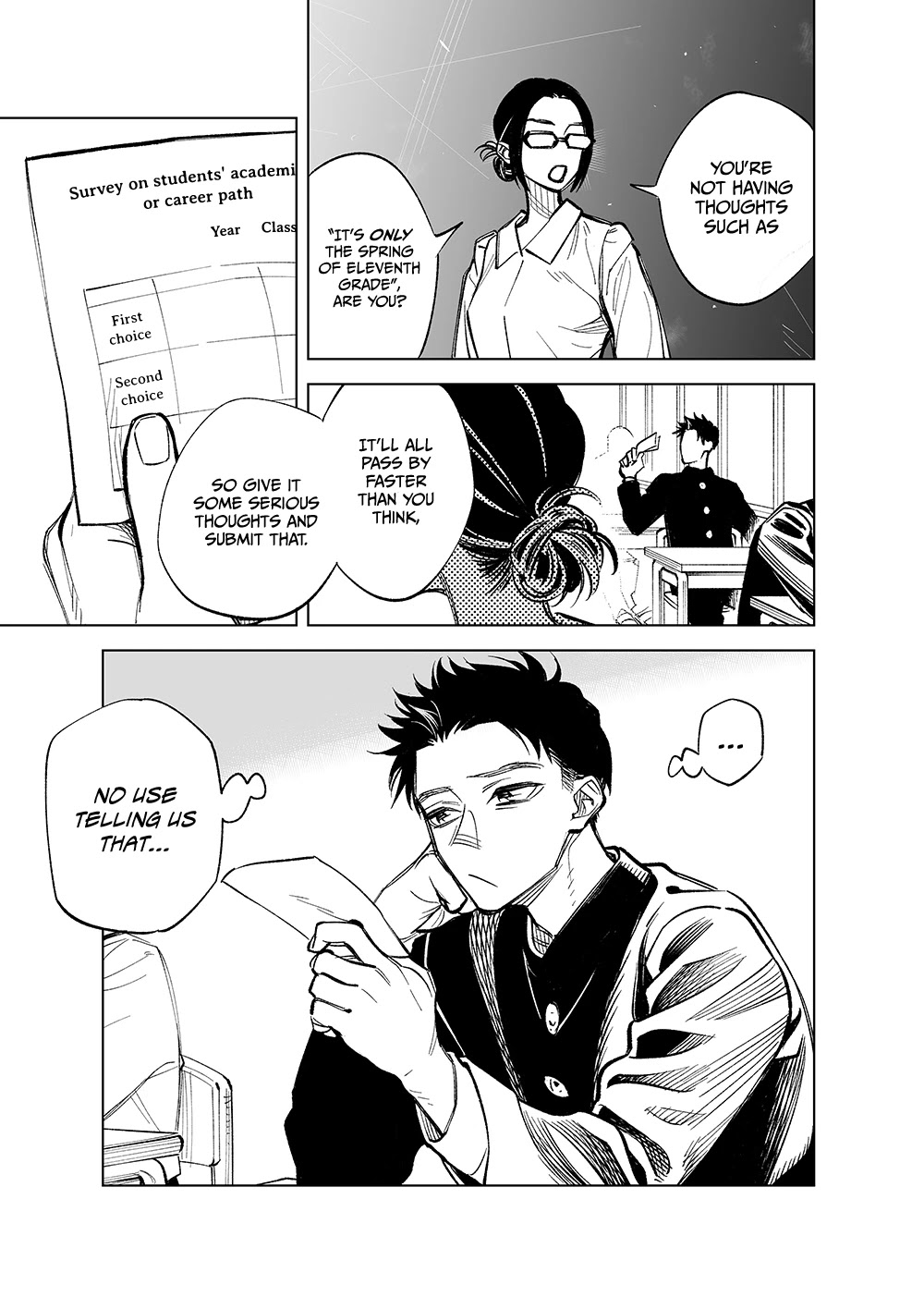 The Twins' Circumstances Chapter 13 page 1 - Chapter 13: Momohara Mika joins the battle!