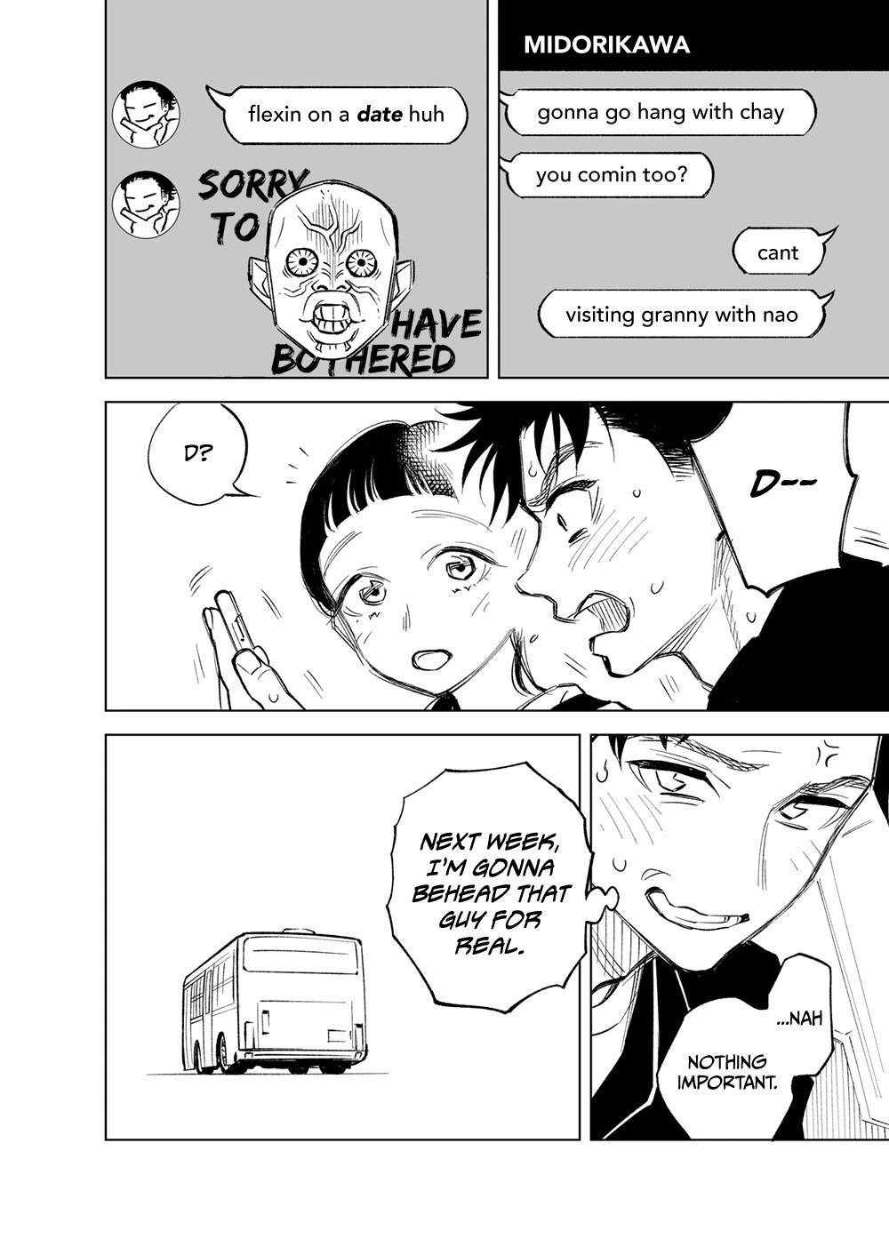 The Twins' Circumstances Chapter 9 page 4 - Chapter 9: Going by bus