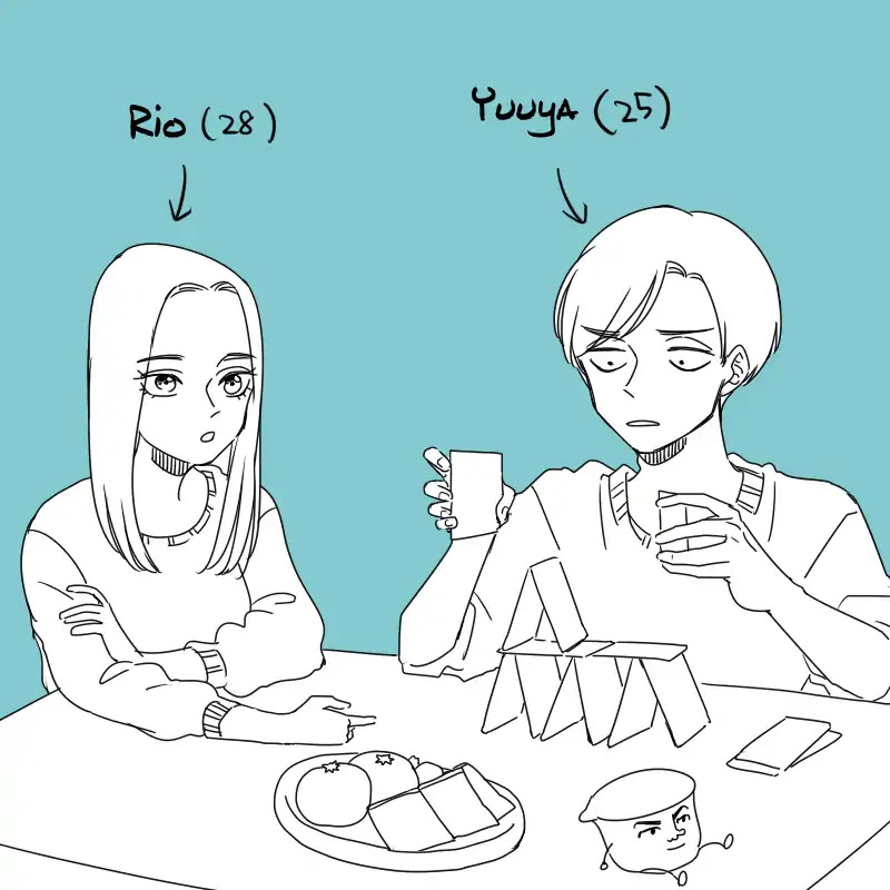 The Two Gets by Tomorrow Too, More or Less. Chapter 0.1 page 5 - Chapter 0.1: Pixiv pre-serialization #2