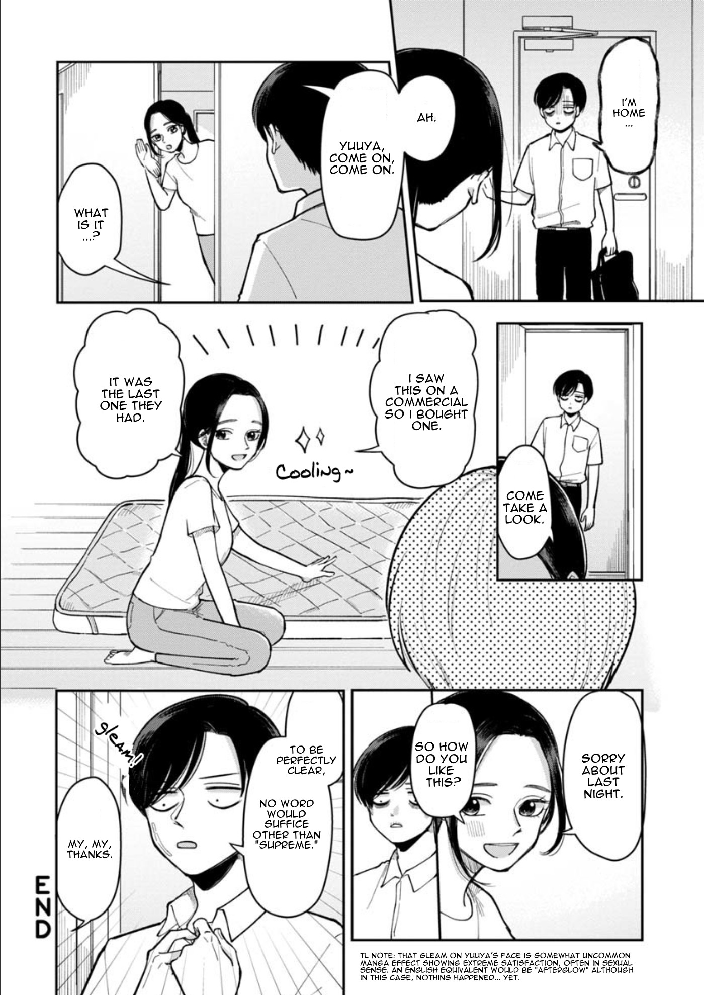 The Two Gets by Tomorrow Too, More or Less. Chapter 14 page 7 - Chapter 14: Natsu no Yo na Futari "The Two in Summer Night"