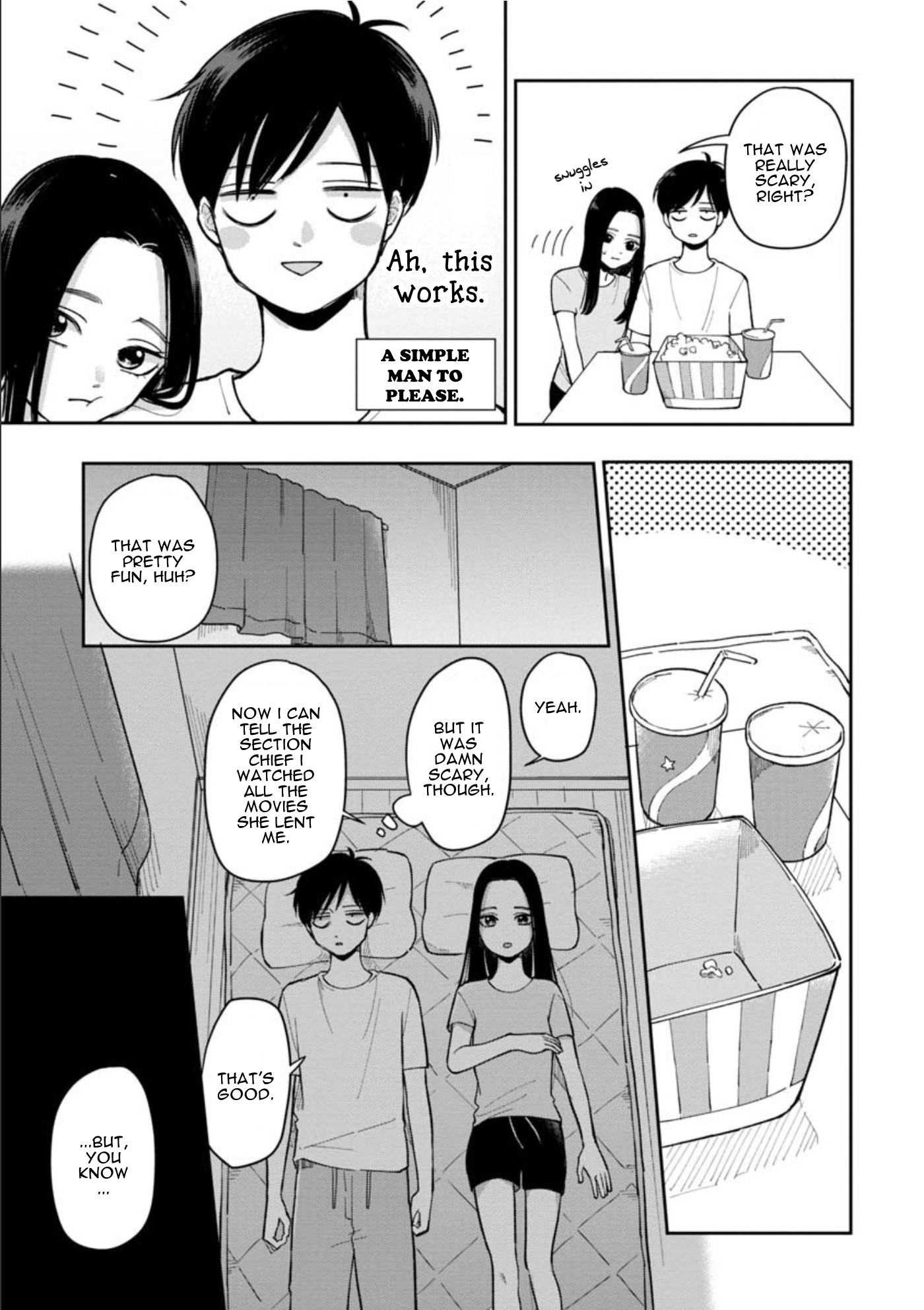 The Two Gets by Tomorrow Too, More or Less. Chapter 15 page 4 - Chapter 15: Kufu no Manatsu "Misummer of Fear"