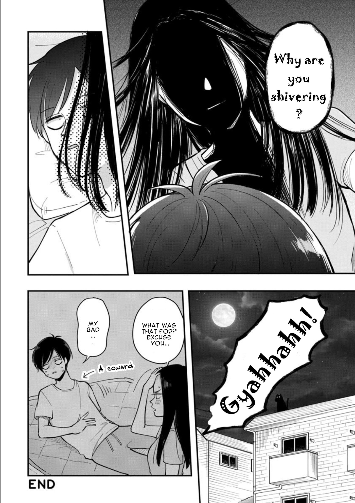 The Two Gets by Tomorrow Too, More or Less. Chapter 15 page 7 - Chapter 15: Kufu no Manatsu "Misummer of Fear"