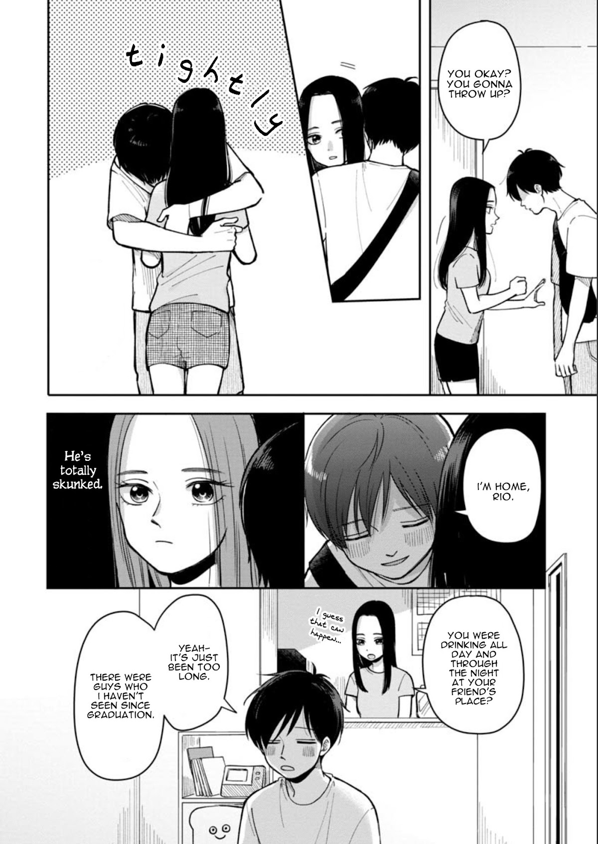 The Two Gets by Tomorrow Too, More or Less. Chapter 16 page 3 - Chapter 16: Kakoto Korekara "From Past to Hereon Forward" Part 1