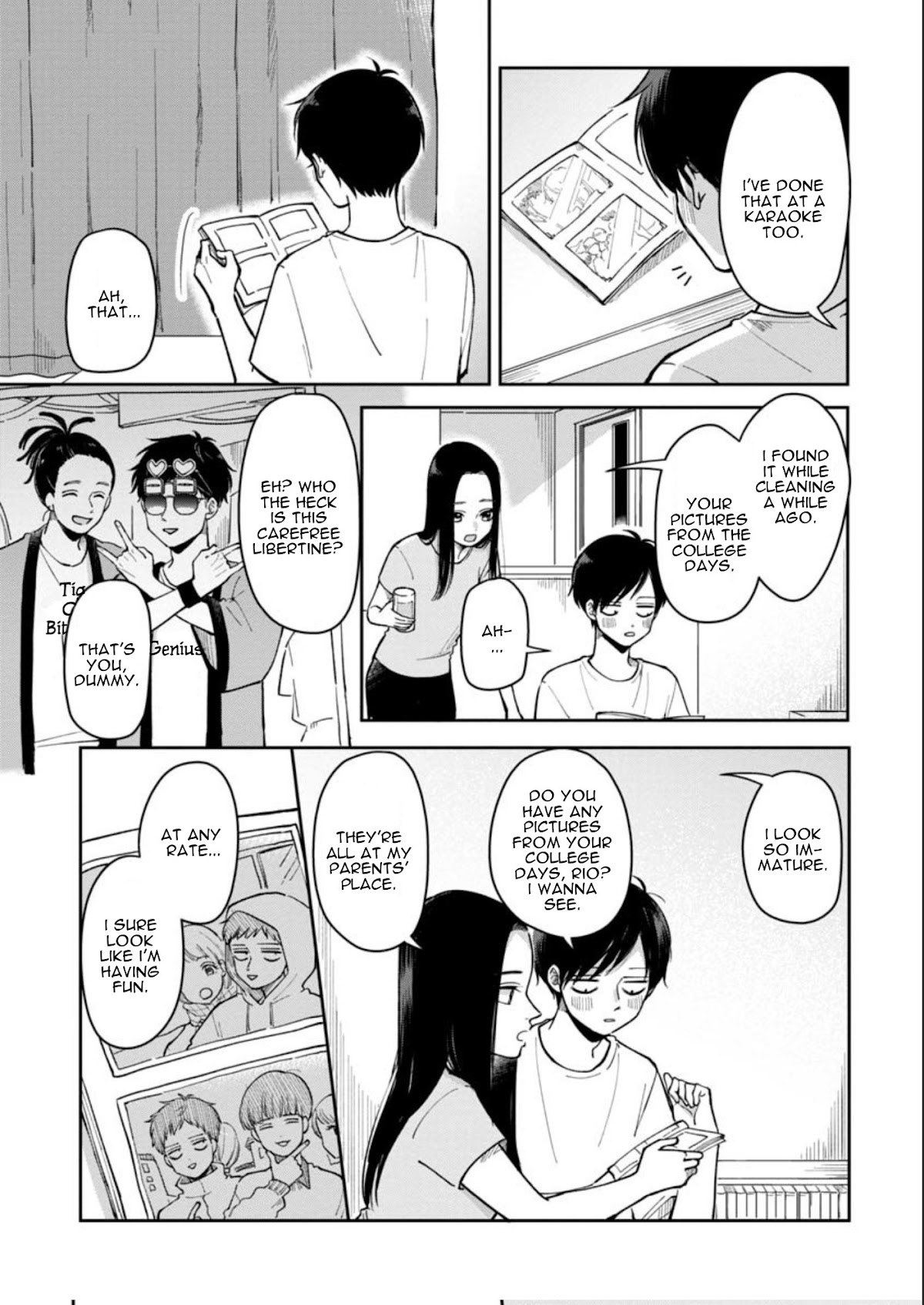 The Two Gets by Tomorrow Too, More or Less. Chapter 16 page 4 - Chapter 16: Kakoto Korekara "From Past to Hereon Forward" Part 1