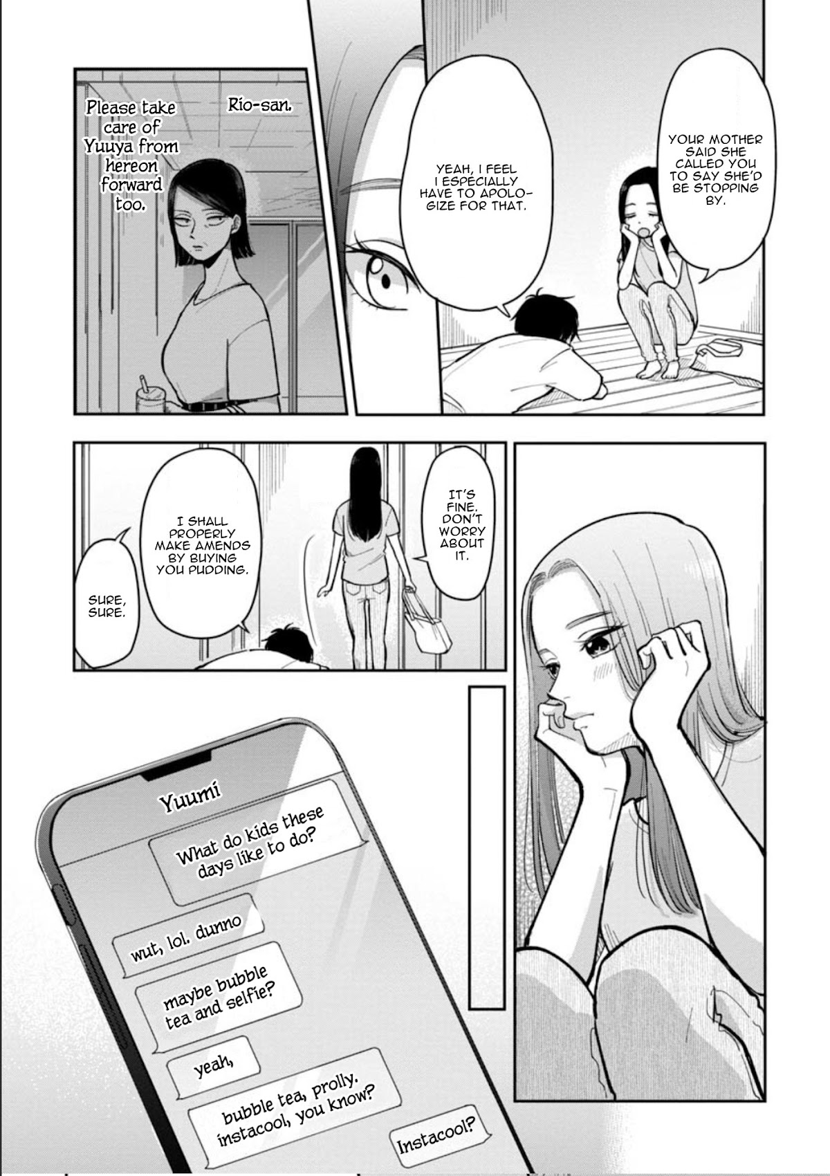 The Two Gets by Tomorrow Too, More or Less. Chapter 17 page 7 - Chapter 17: Sudden Visit