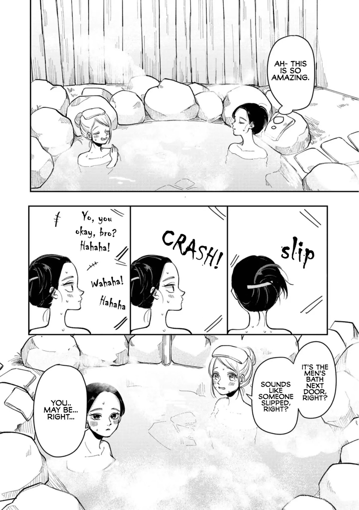 The Two Gets by Tomorrow Too, More or Less. Chapter 18.1 page 5 - Chapter 18.1: Onsen Travel