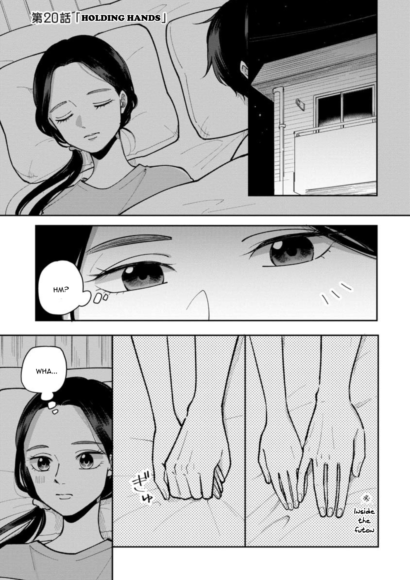 The Two Gets by Tomorrow Too, More or Less. Chapter 20 page 2 - Chapter 20: Te wo Tsunaide "Holding Hands"