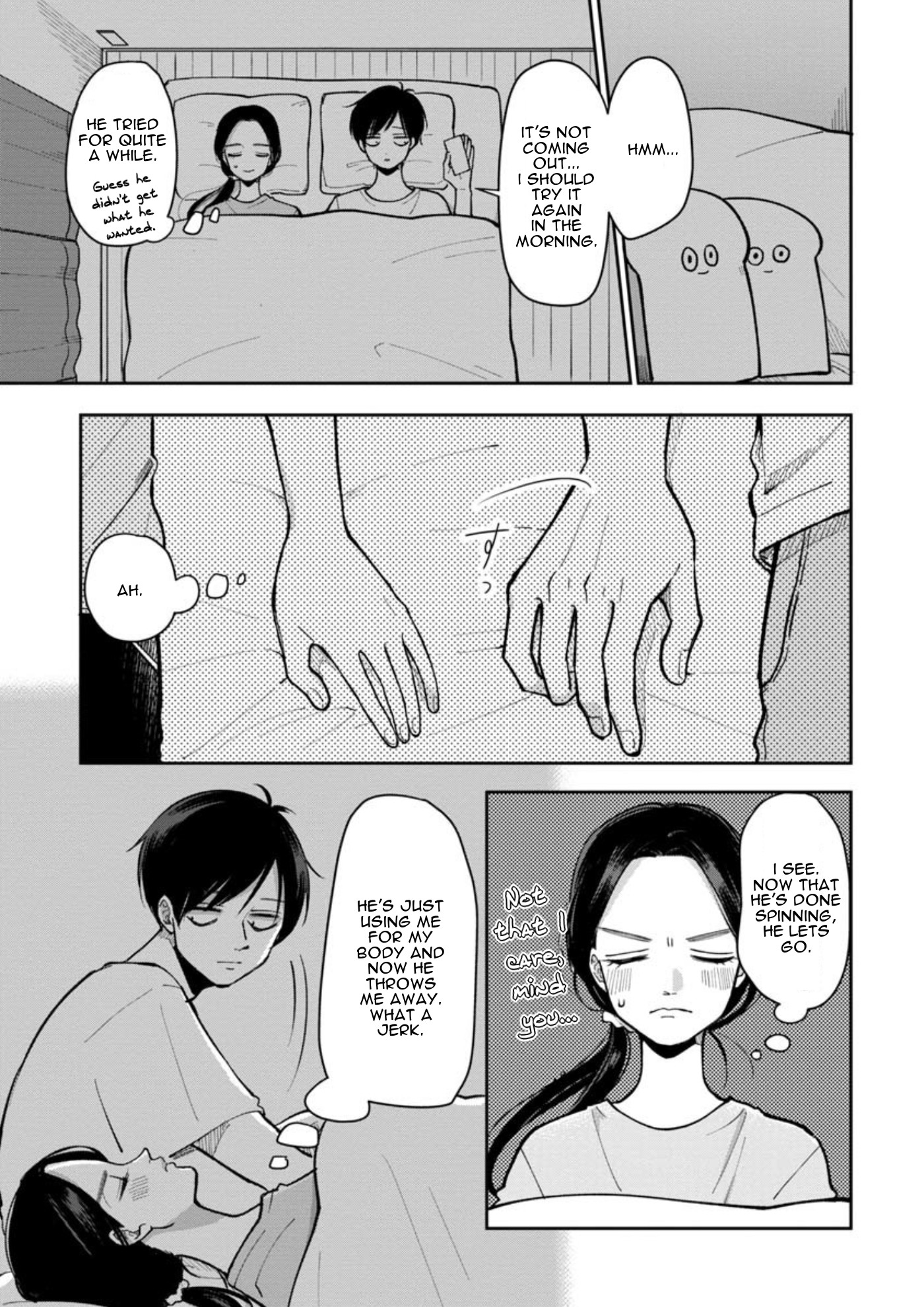 The Two Gets by Tomorrow Too, More or Less. Chapter 20 page 6 - Chapter 20: Te wo Tsunaide "Holding Hands"