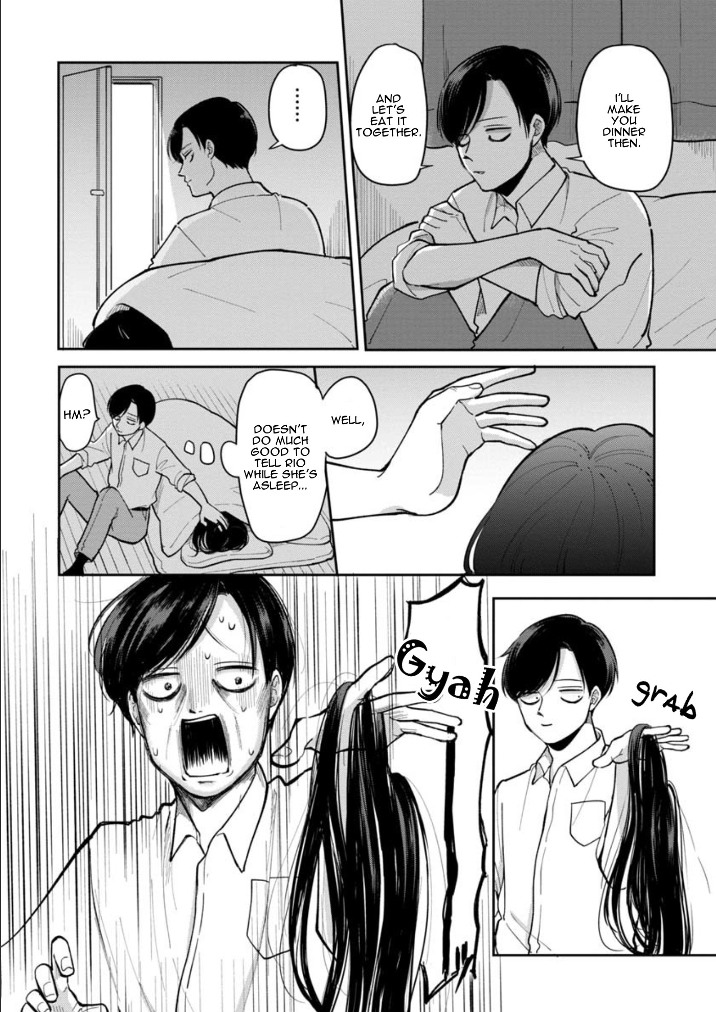 The Two Gets by Tomorrow Too, More or Less. Chapter 21 page 7 - Chapter 21: Yuuhan wo Isshouni "Dinner Together"