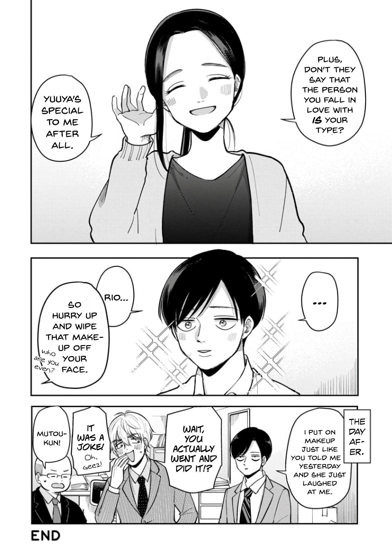 The Two Gets by Tomorrow Too, More or Less. Chapter 22 page 8 - Chapter 22: A Lover's Type