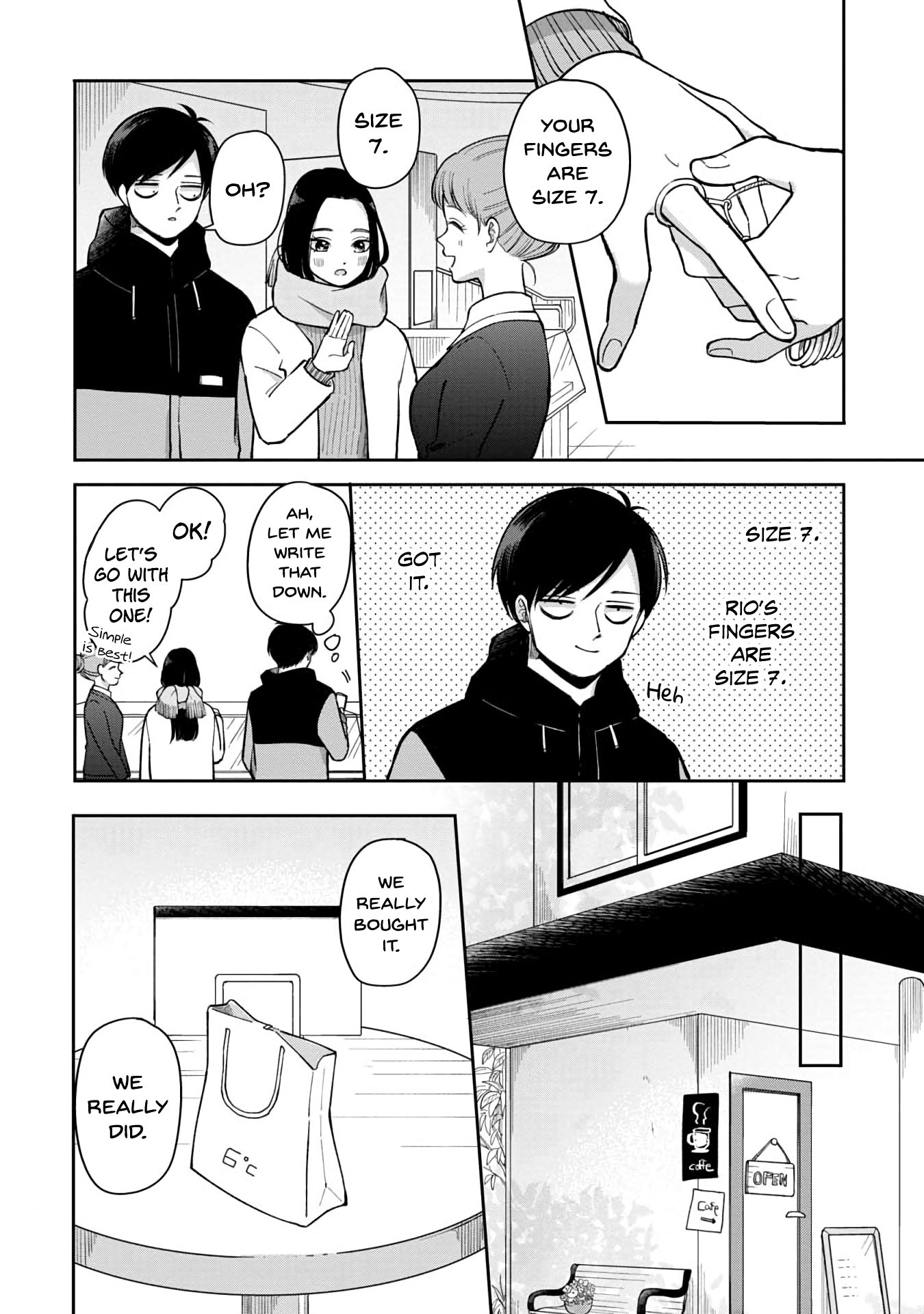 The Two Gets by Tomorrow Too, More or Less. Chapter 36 page 3 - Chapter 36: Her Ring Finger