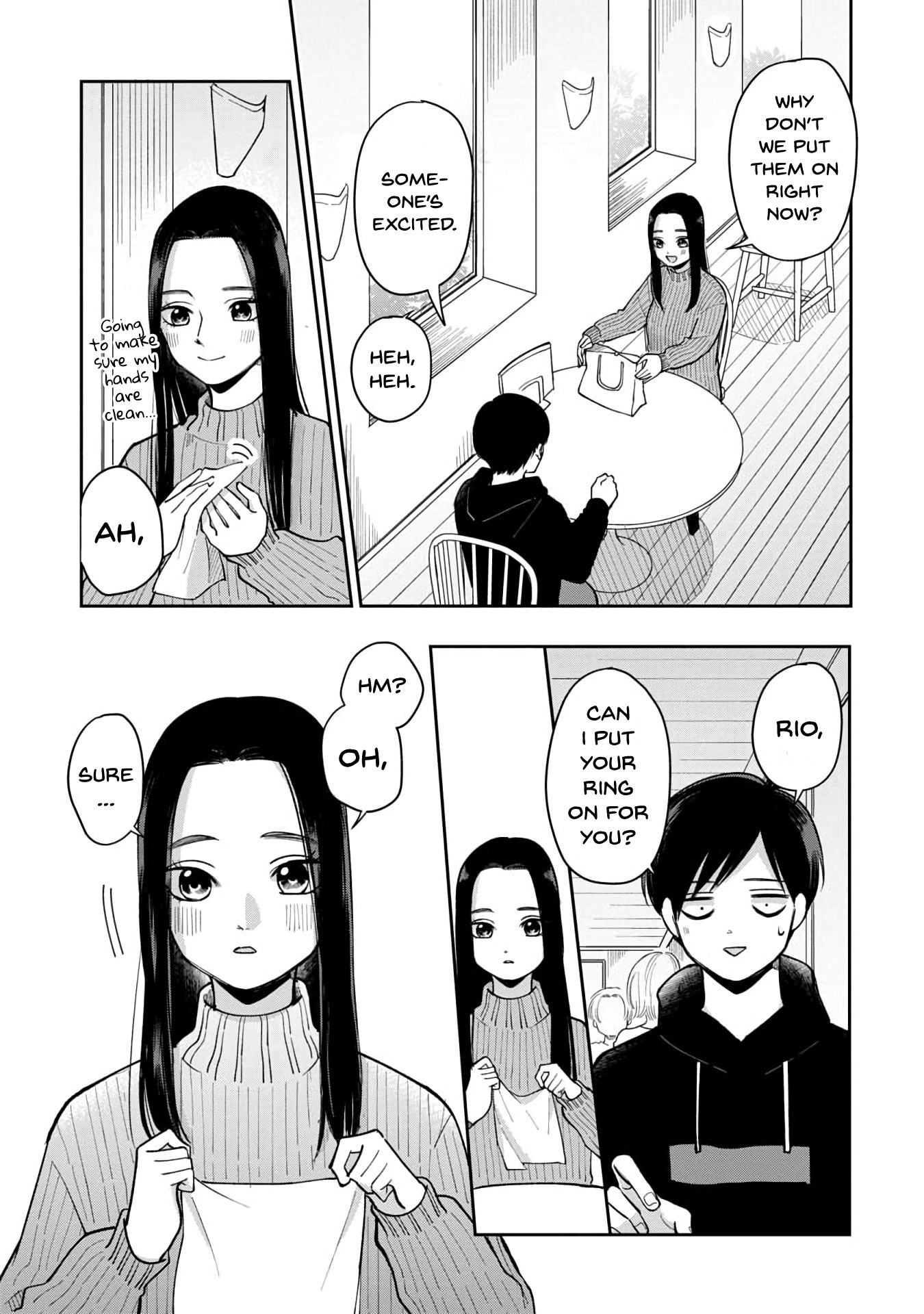 The Two Gets by Tomorrow Too, More or Less. Chapter 36 page 4 - Chapter 36: Her Ring Finger