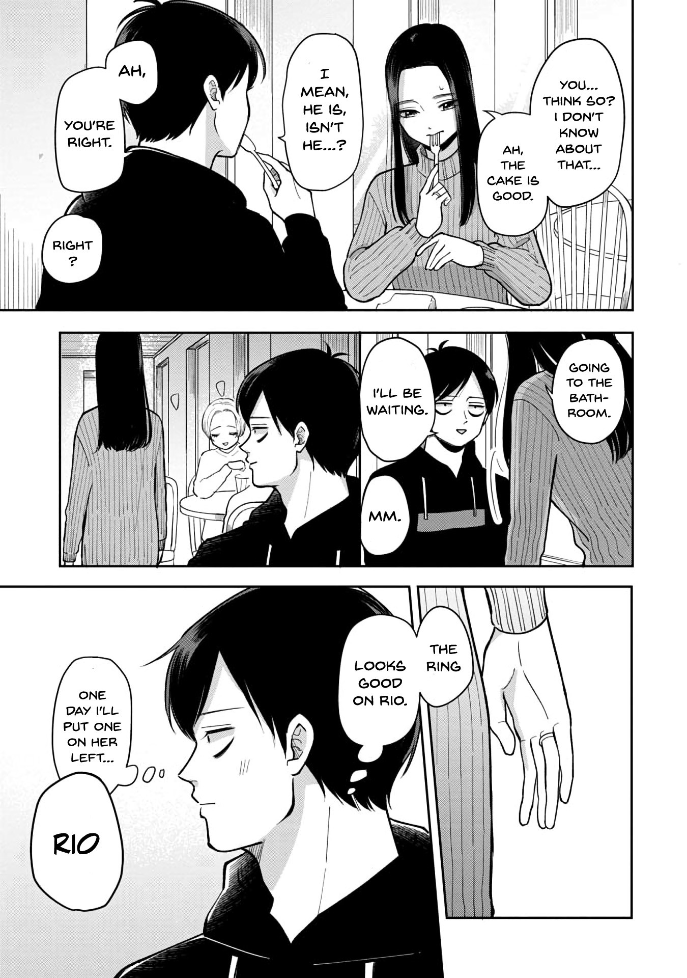 The Two Gets by Tomorrow Too, More or Less. Chapter 36 page 8 - Chapter 36: Her Ring Finger