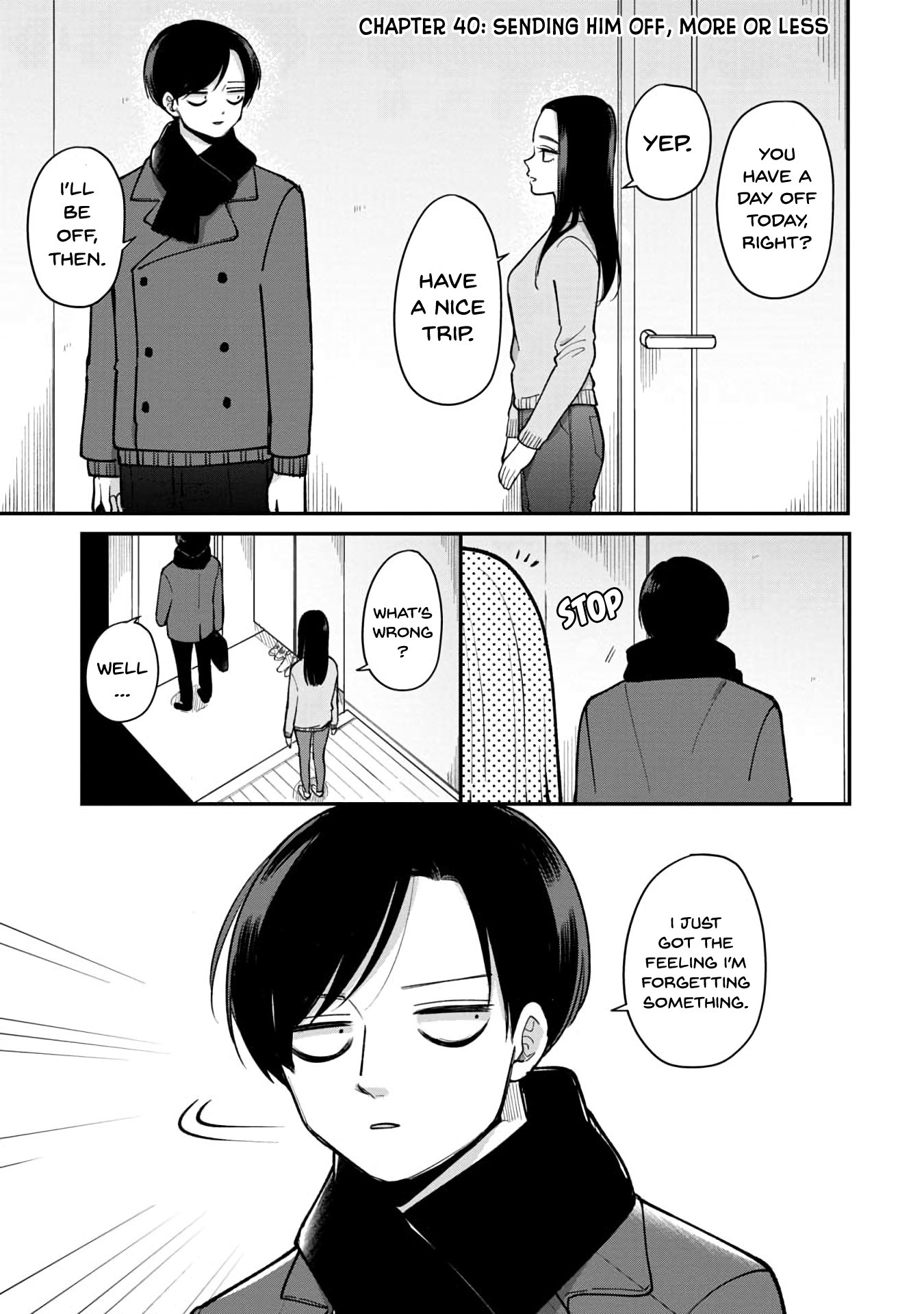 The Two Gets by Tomorrow Too, More or Less. Chapter 40 page 2 - Chapter 40: Sending Him Off, More or Less