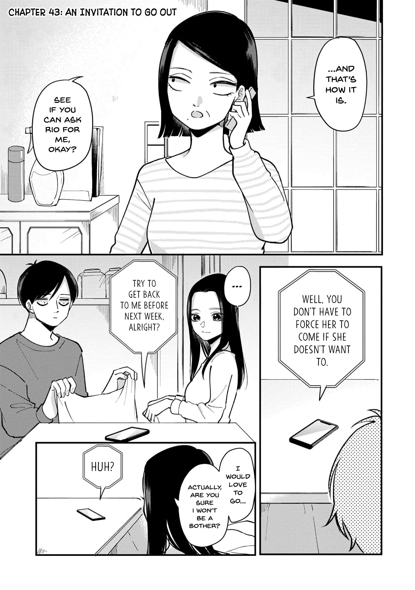 The Two Gets by Tomorrow Too, More or Less. Chapter 43 page 2 - Chapter 43: An Invitation to Go Out