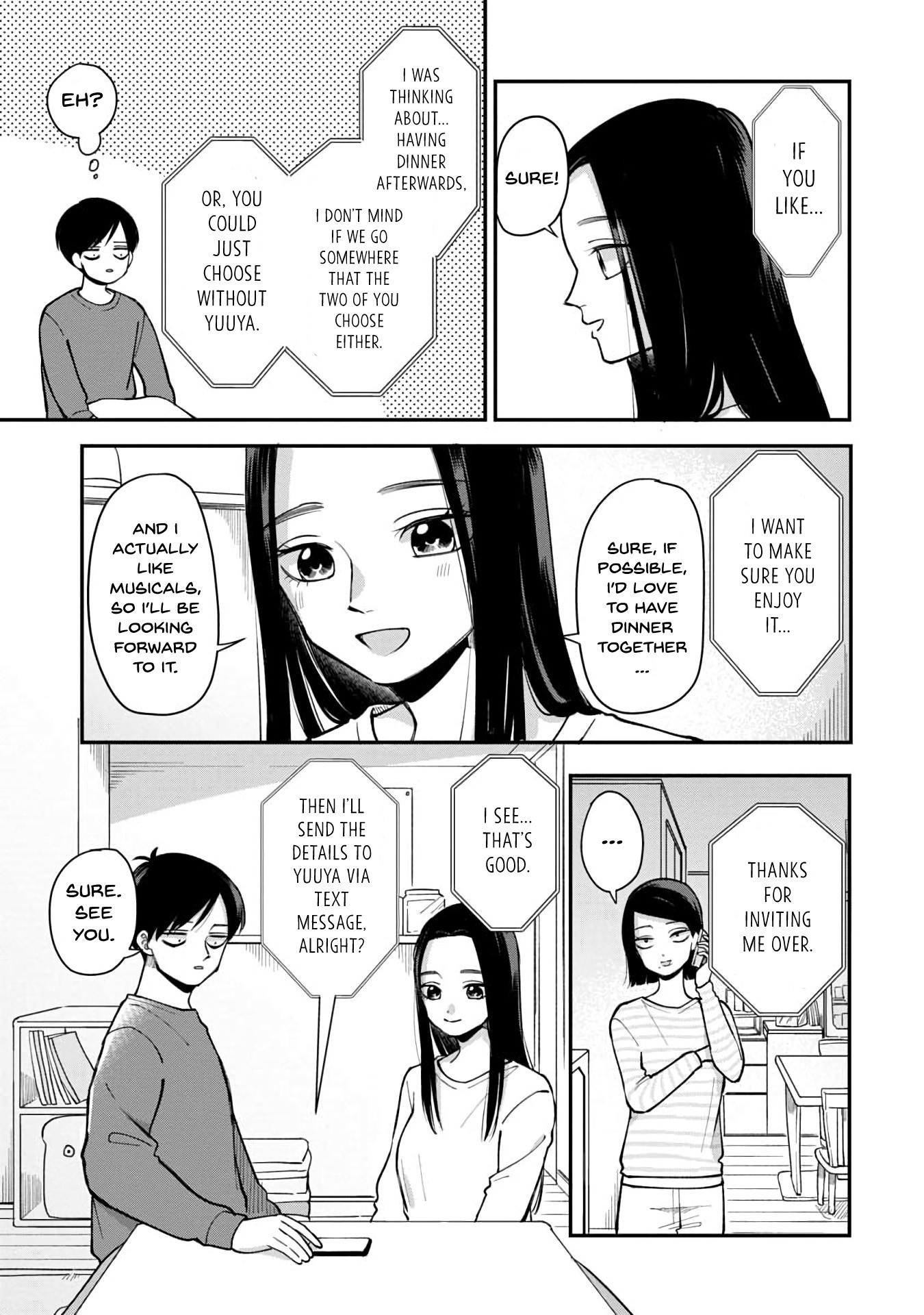 The Two Gets by Tomorrow Too, More or Less. Chapter 43 page 4 - Chapter 43: An Invitation to Go Out