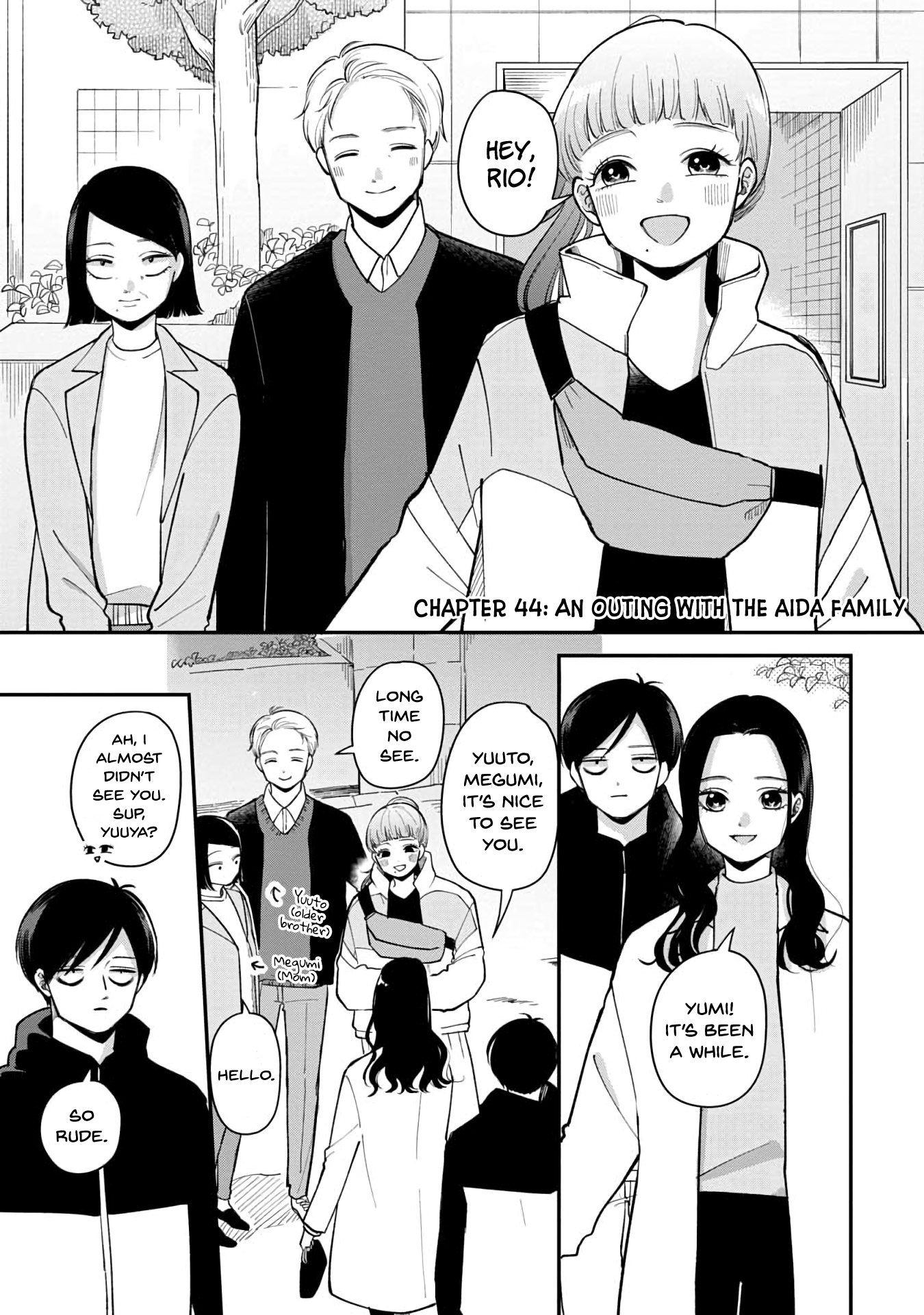 The Two Gets by Tomorrow Too, More or Less. Chapter 44 page 2 - Chapter 44: An Outing with the Aida Family