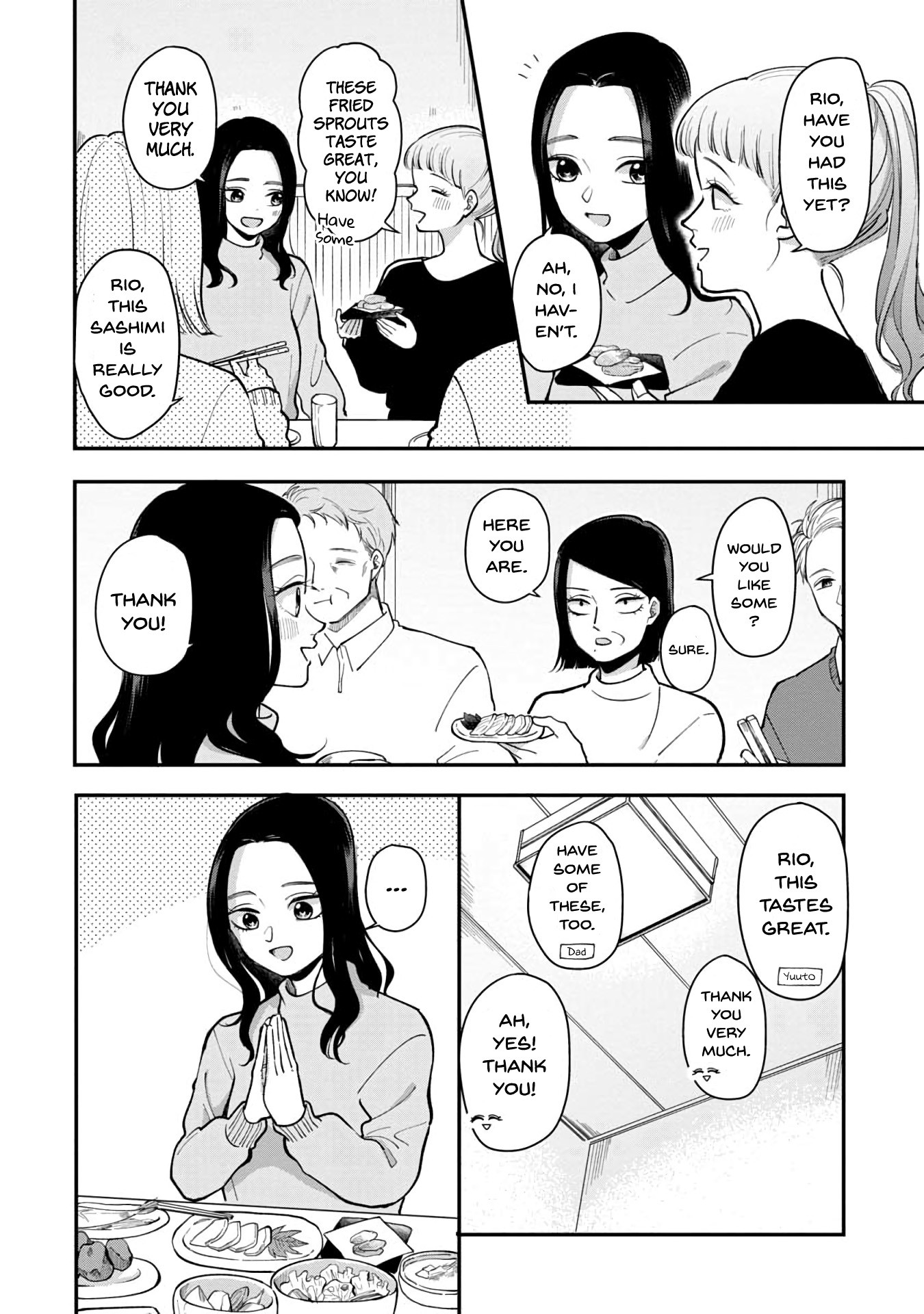 The Two Gets by Tomorrow Too, More or Less. Chapter 45 page 3 - Chapter 45: Dinner with the Aida Family