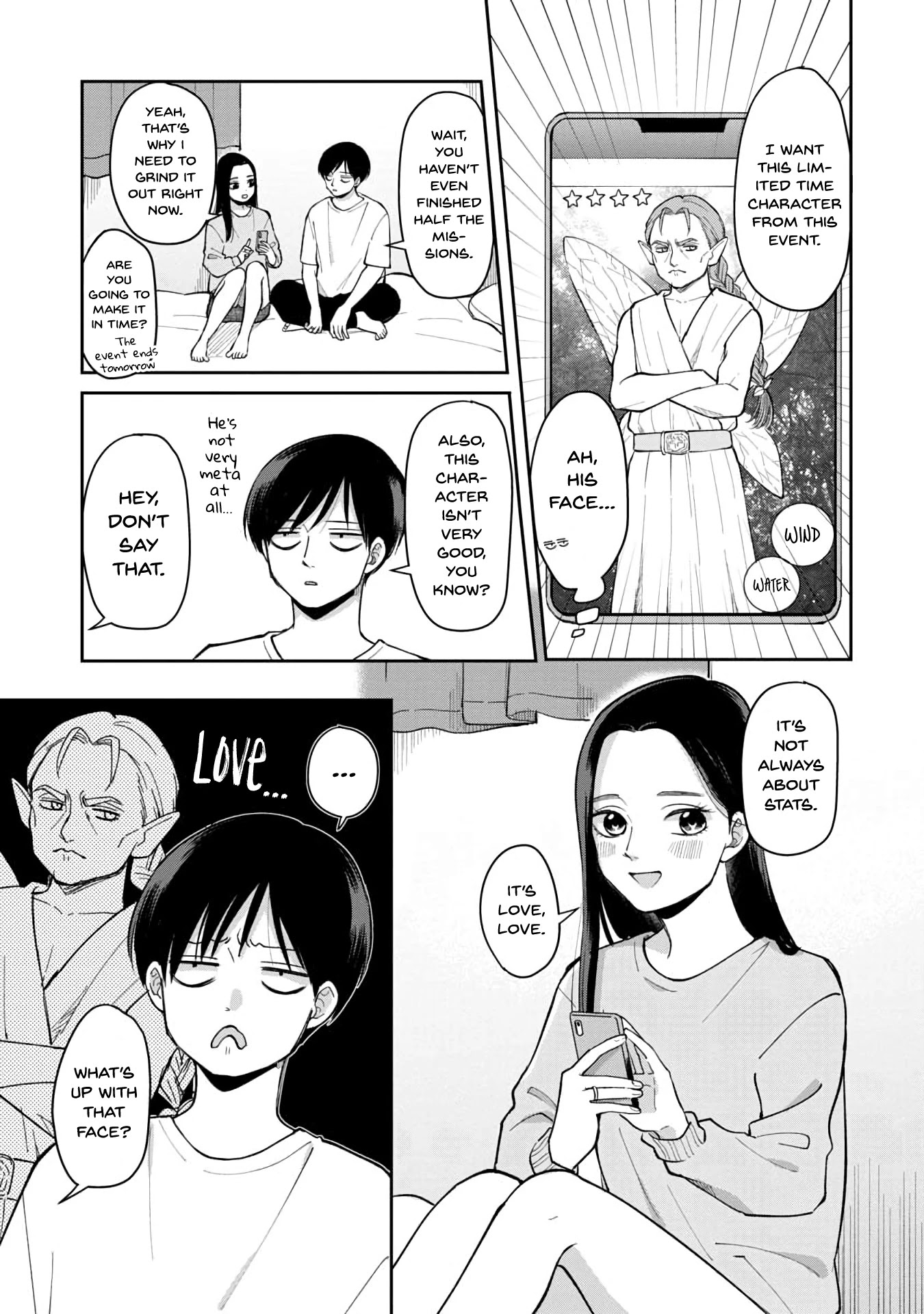 The Two Gets by Tomorrow Too, More or Less. Chapter 49 page 4 - Chapter 49: That's Why I Like HIm