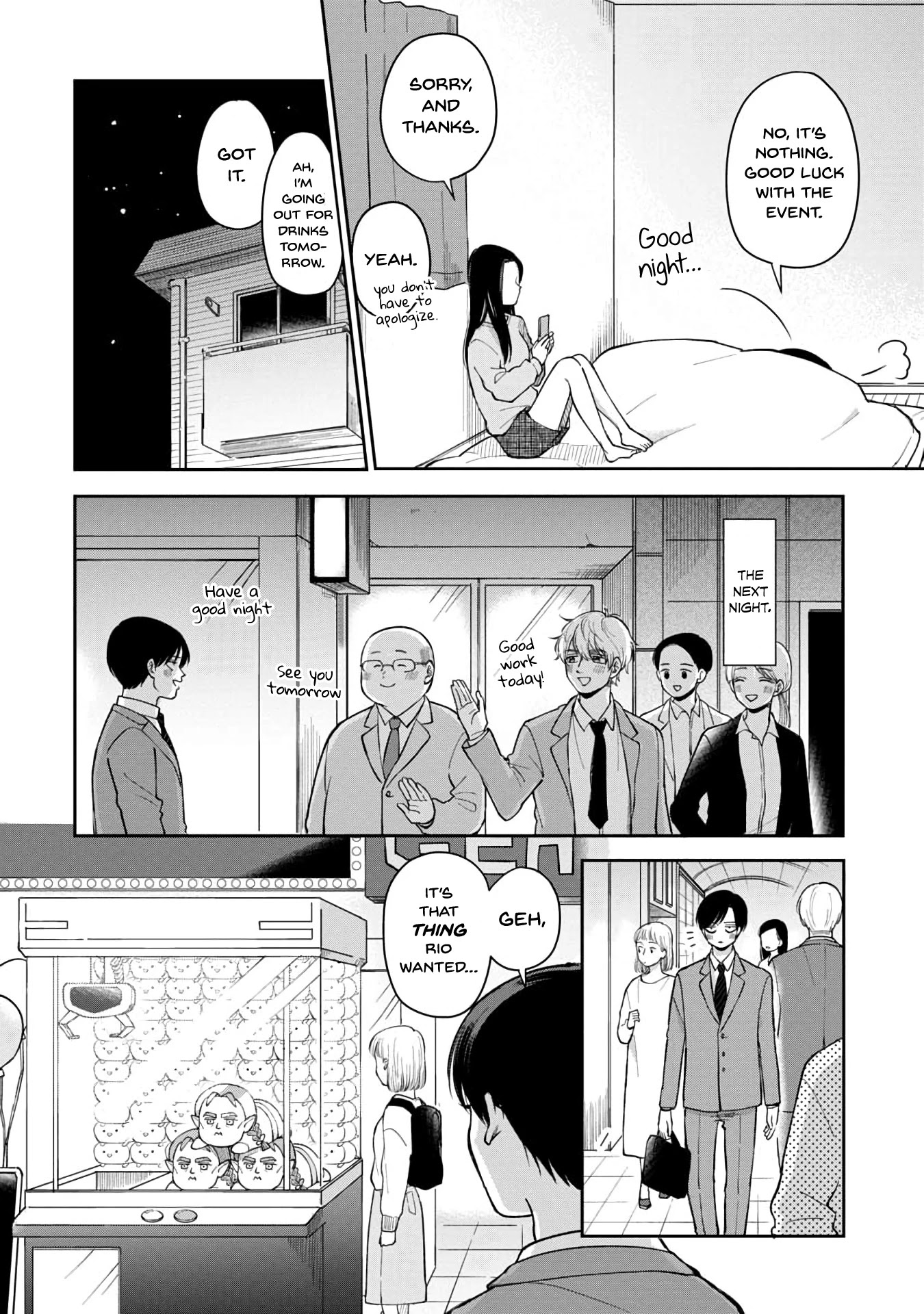 The Two Gets by Tomorrow Too, More or Less. Chapter 49 page 5 - Chapter 49: That's Why I Like HIm
