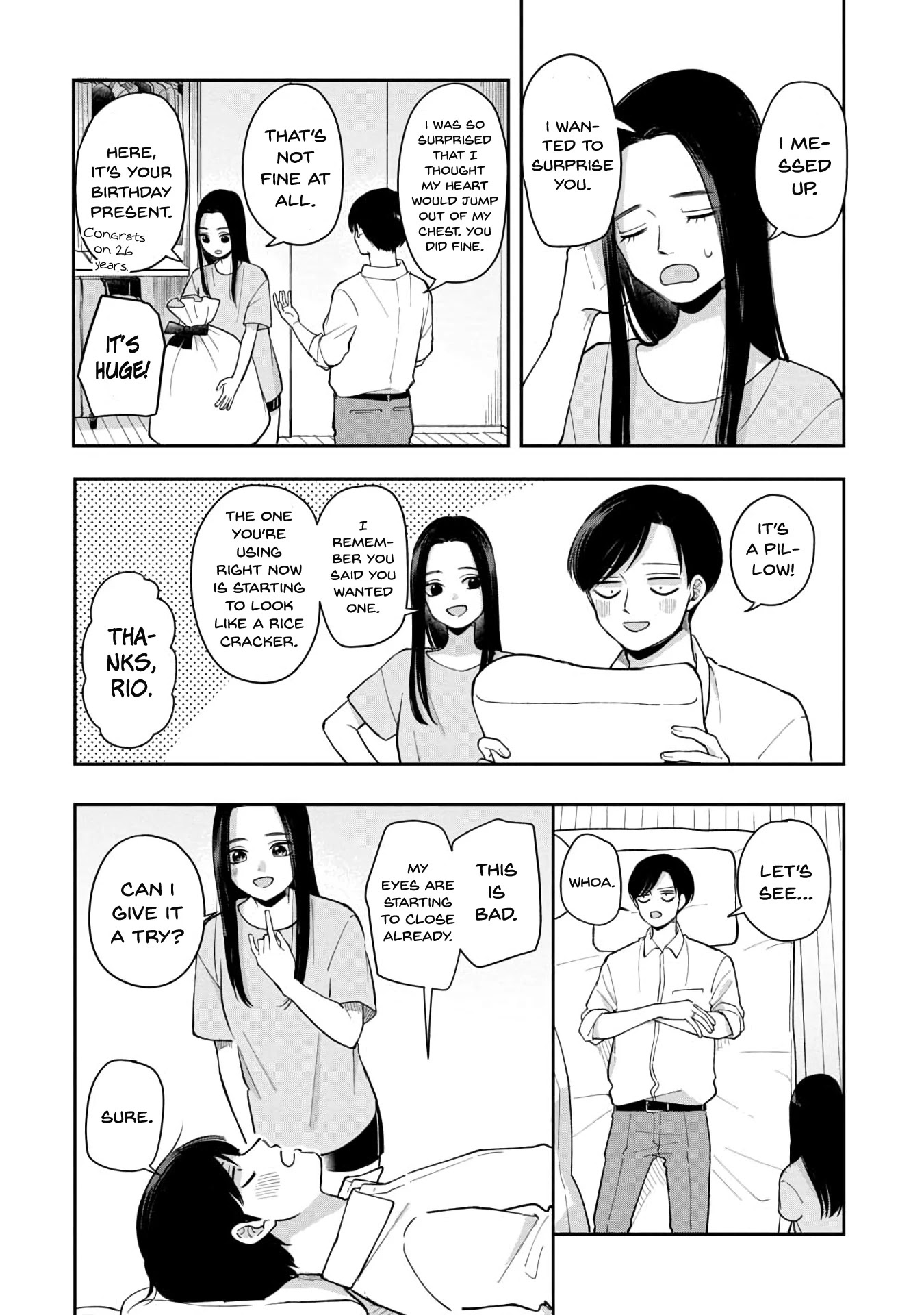 The Two Gets by Tomorrow Too, More or Less. Chapter 57 page 5 - Chapter 57: "You Already..."