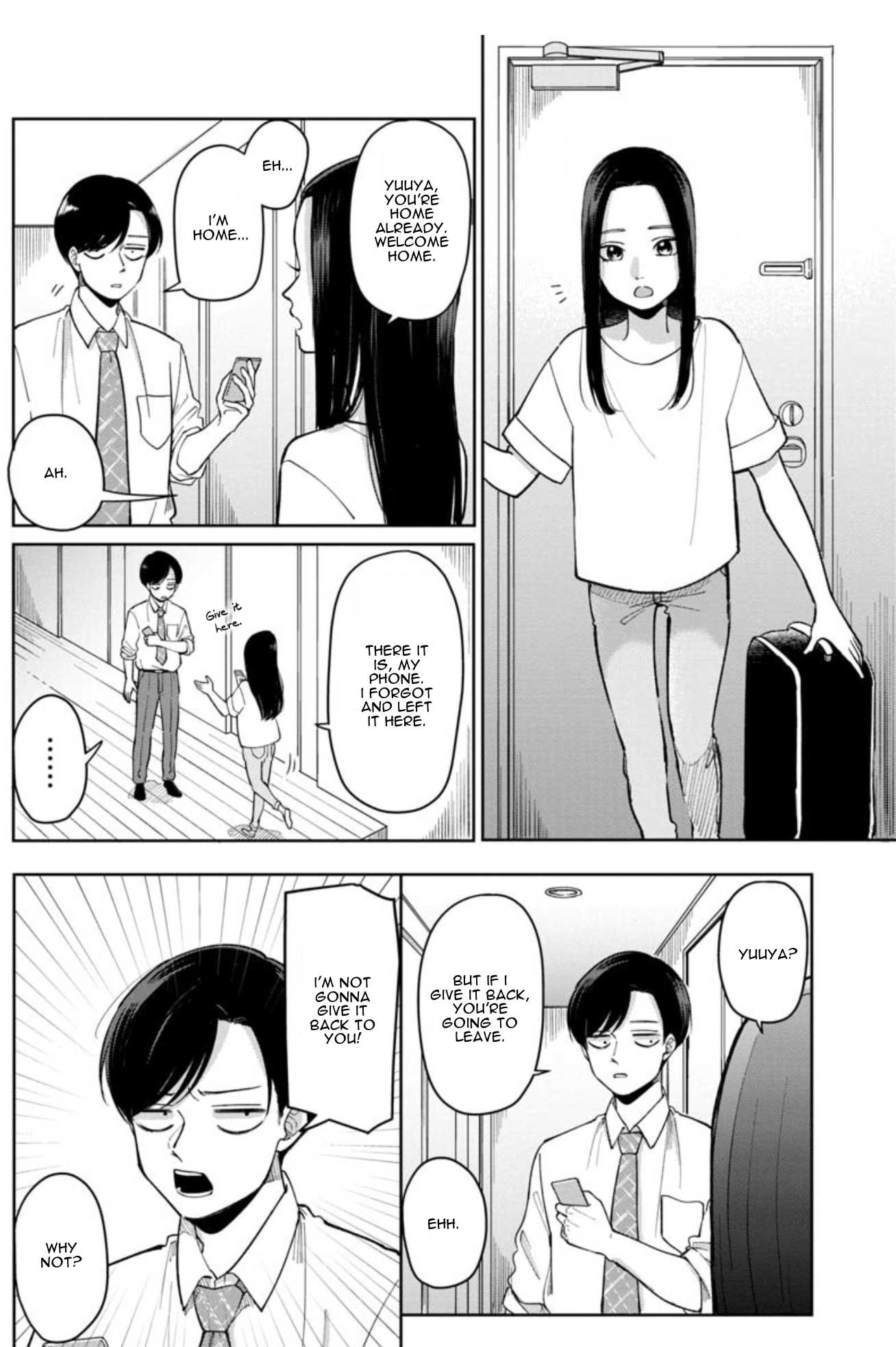 The Two Gets by Tomorrow Too, More or Less. Chapter 6 page 7 - Chapter 6: I'm Returning to My Parents' Home