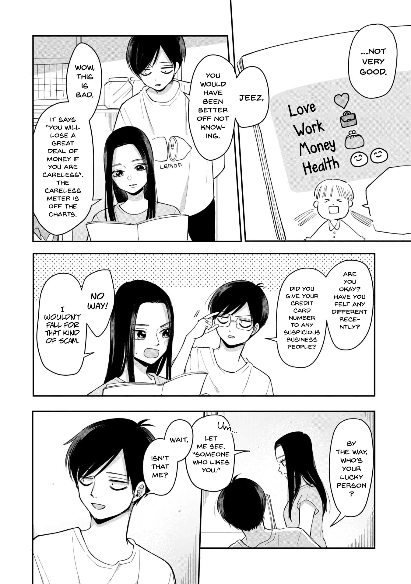 The Two Gets by Tomorrow Too, More or Less. Chapter 60 page 5 - Chapter 60: Today's Fortune