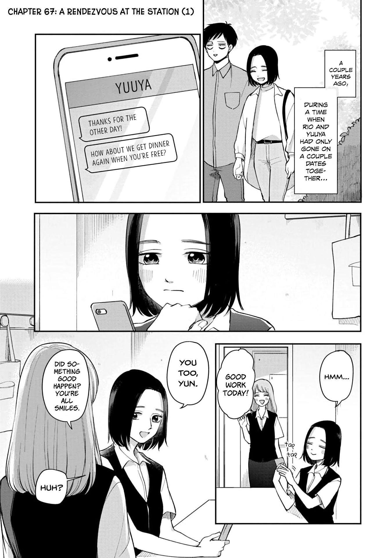 The Two Gets by Tomorrow Too, More or Less. Chapter 67 page 2 - Chapter 67: A Rendezvous at the Station (1)