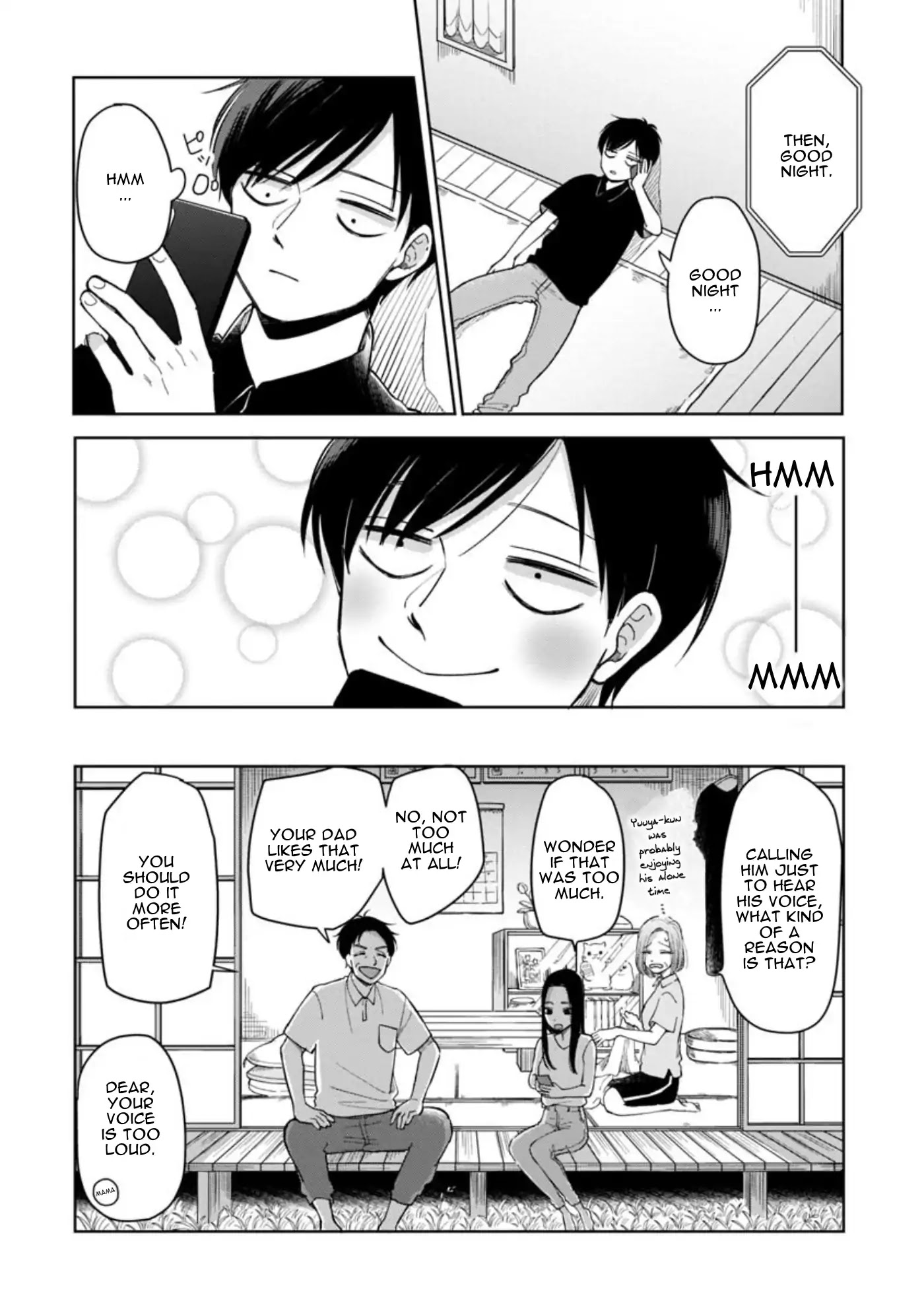 The Two Gets by Tomorrow Too, More or Less. Chapter 7 page 9 - Chapter 7: Rusuban no Hi "Day for Staying at Home"