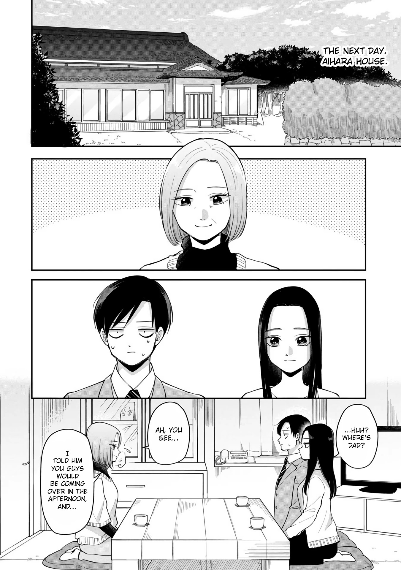 The Two Gets by Tomorrow Too, More or Less. Chapter 72 page 2 - Chapter 72: Greeting the Aihara Family