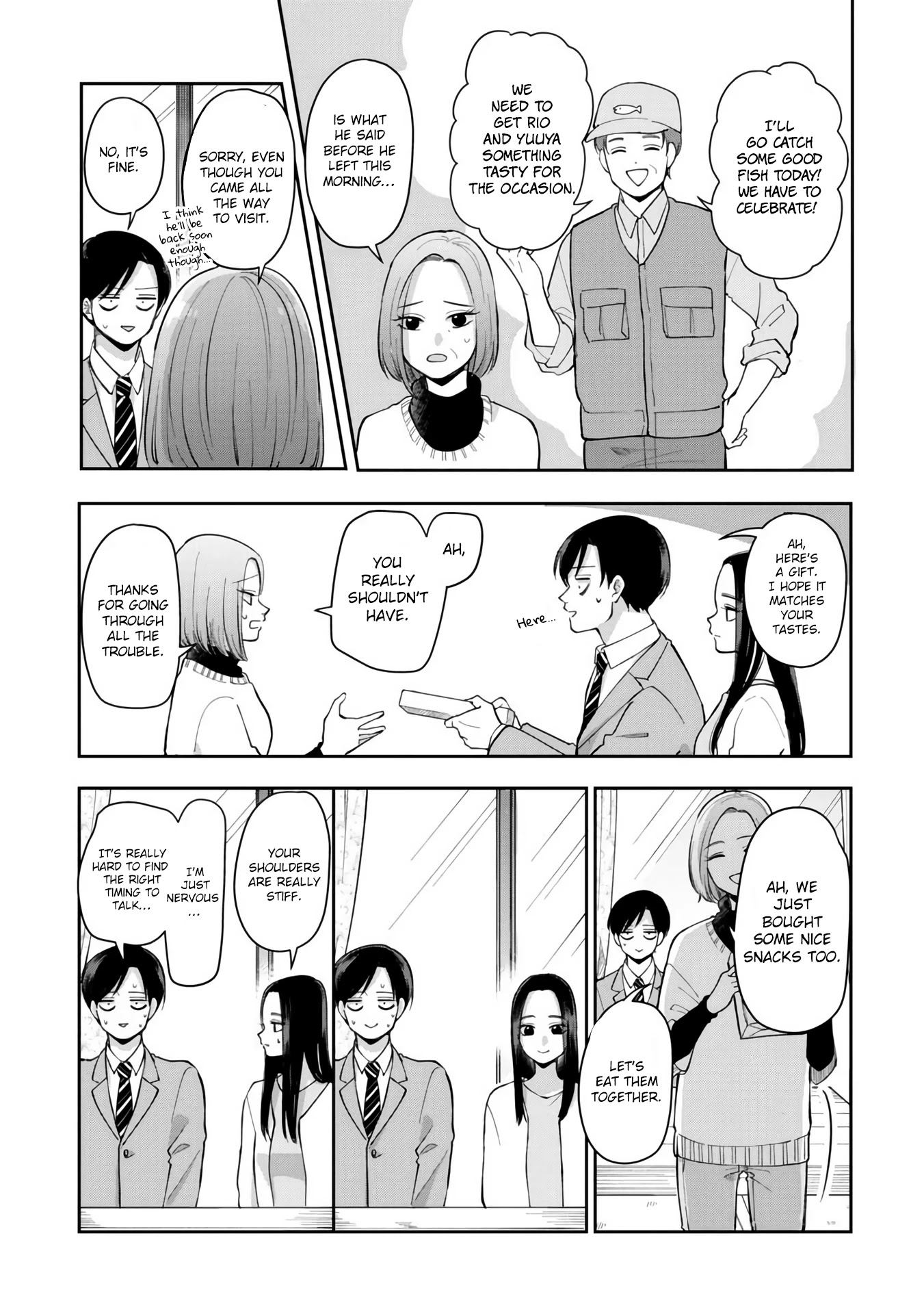 The Two Gets by Tomorrow Too, More or Less. Chapter 72 page 3 - Chapter 72: Greeting the Aihara Family