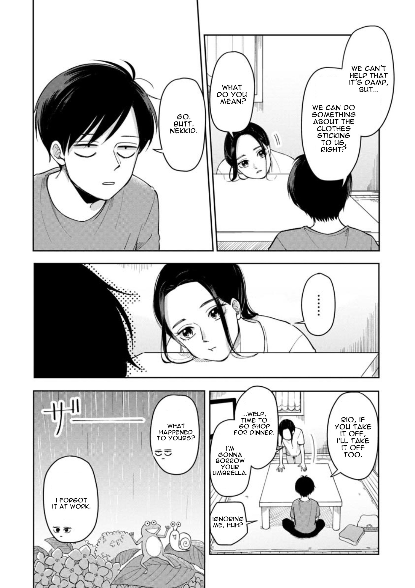 The Two Gets by Tomorrow Too, More or Less. Chapter 8 page 3 - Chapter 8: Amewo Sukininaresou "I Might Start Liking the Rain"