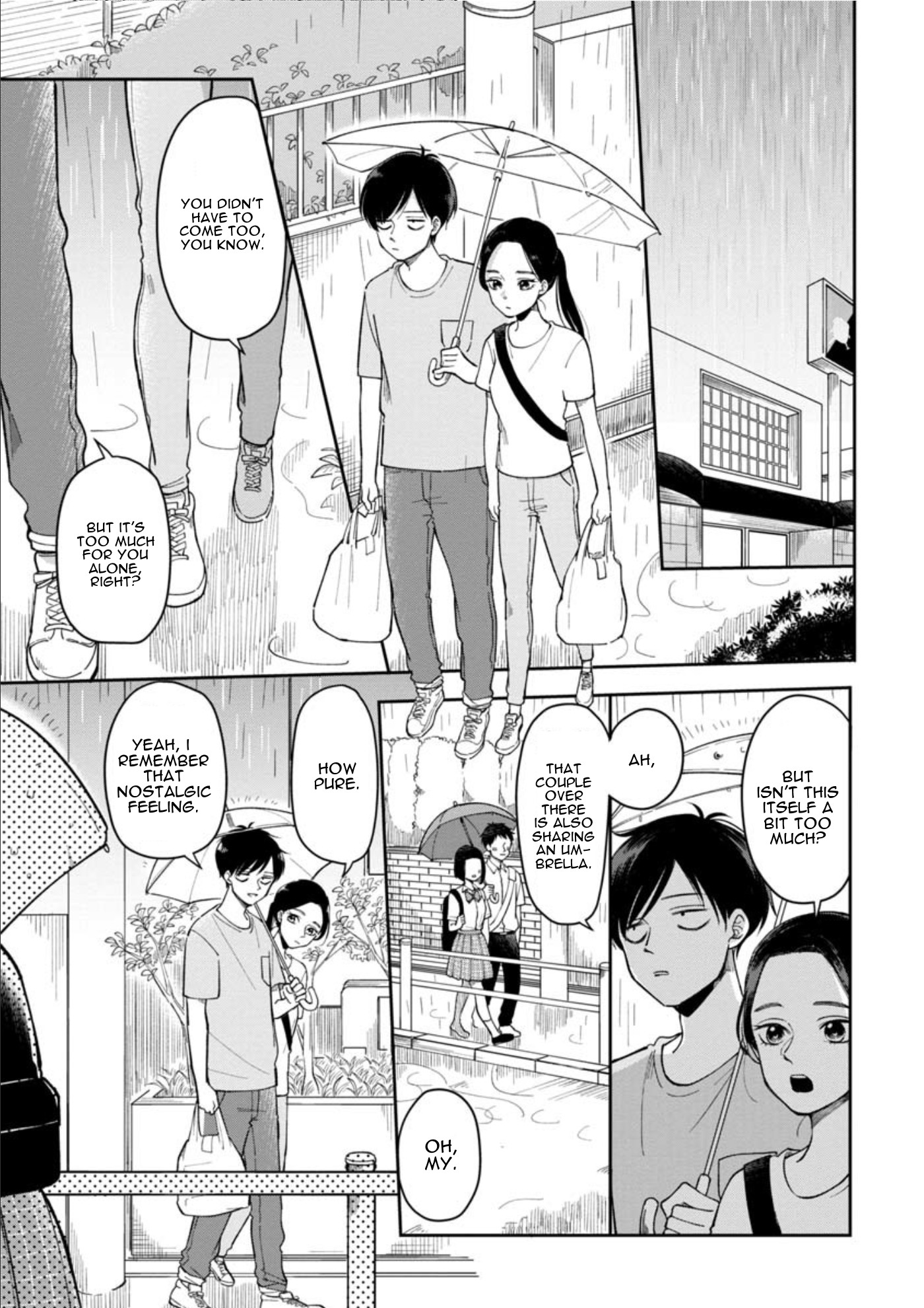 The Two Gets by Tomorrow Too, More or Less. Chapter 8 page 4 - Chapter 8: Amewo Sukininaresou "I Might Start Liking the Rain"