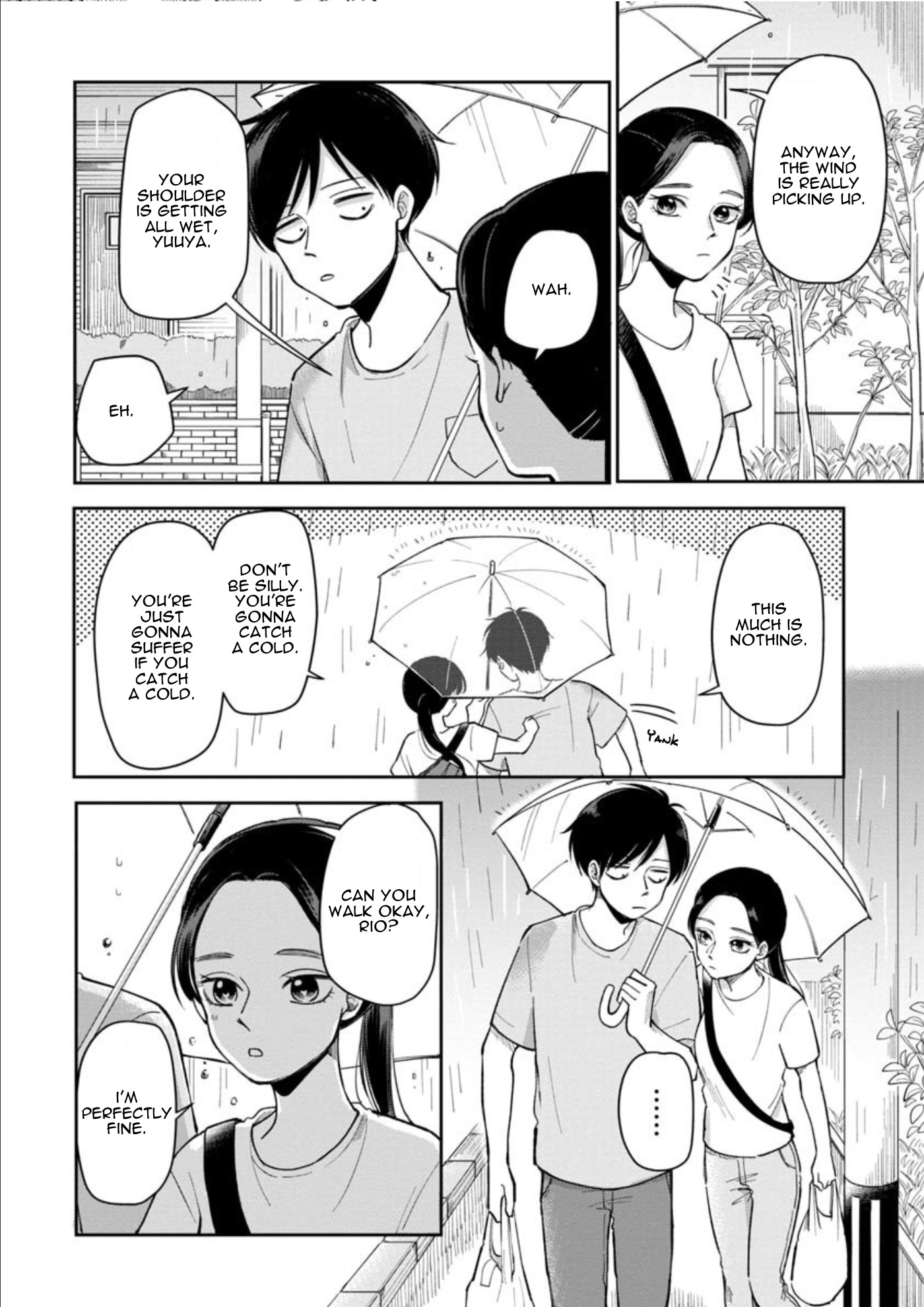 The Two Gets by Tomorrow Too, More or Less. Chapter 8 page 5 - Chapter 8: Amewo Sukininaresou "I Might Start Liking the Rain"