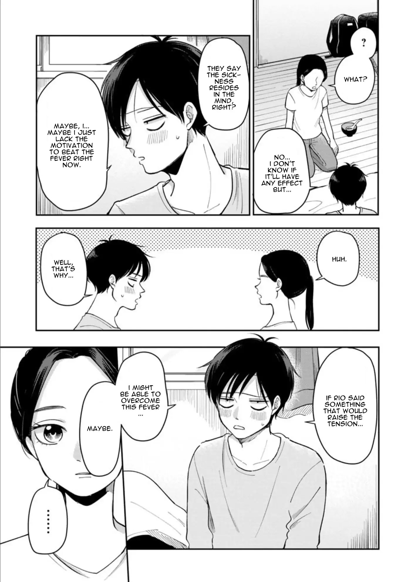 The Two Gets by Tomorrow Too, More or Less. Chapter 9 page 4 - Chapter 9: Sorenarini, Kanbyou "Nursing Him, More or Less"