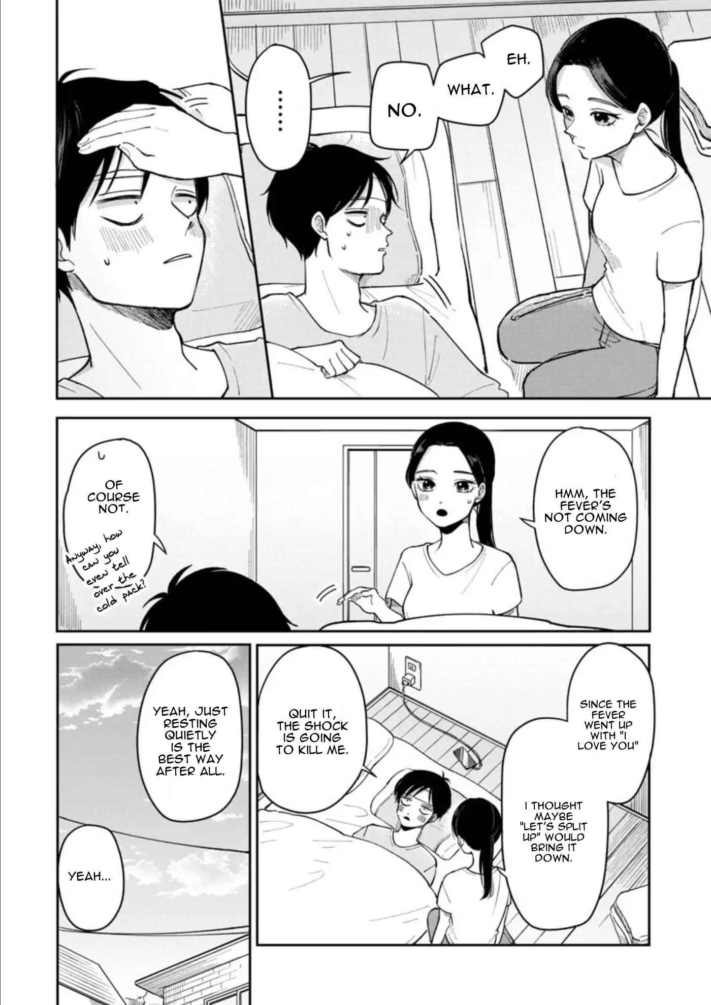 The Two Gets by Tomorrow Too, More or Less. Chapter 9 page 7 - Chapter 9: Sorenarini, Kanbyou "Nursing Him, More or Less"