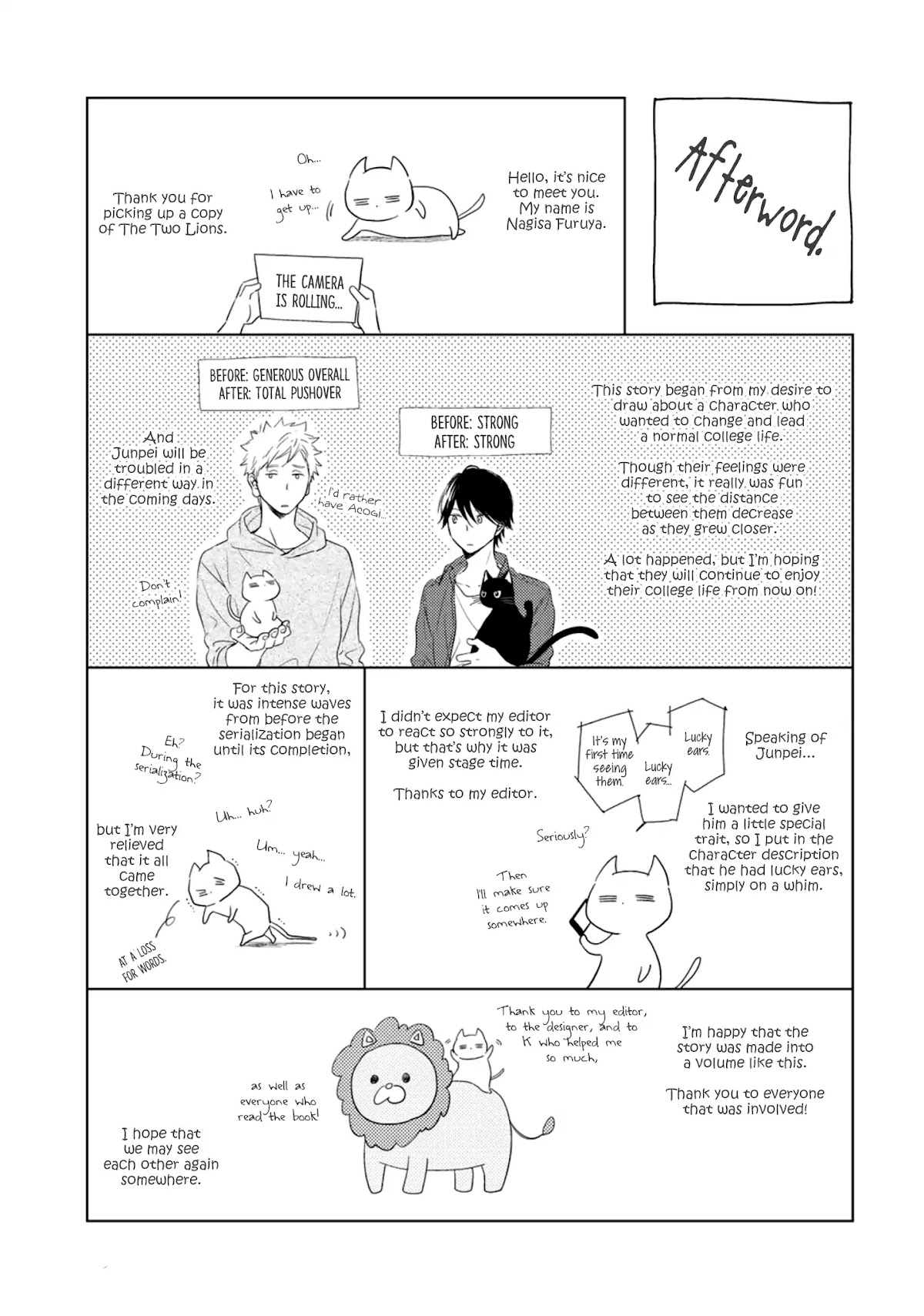 The Two Lions Chapter 7.5 page 12 - Chapter 7.5 [END]
