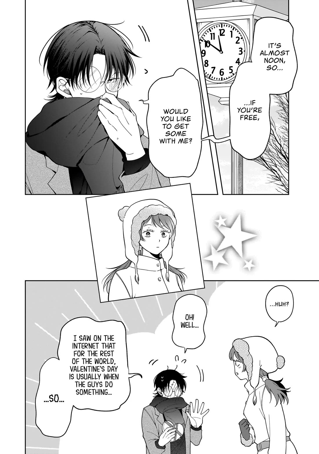 The Two Lovebirds Are Hiding Their Fangs: The Story of a Couple with a Crazy Gap Chapter 7.5 page 4 - Chapter 7.5: Valentine's Day Special