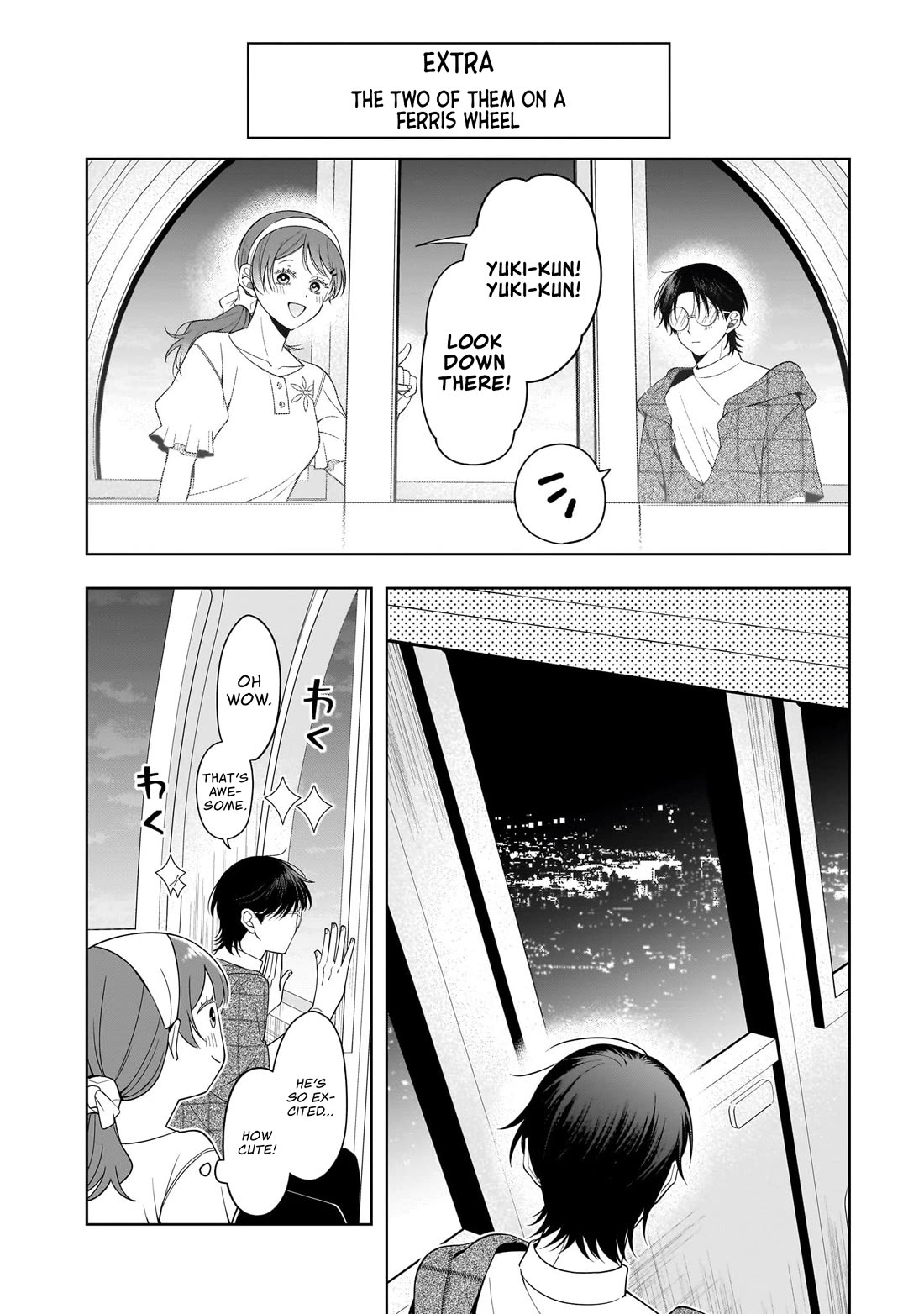 The Two Lovebirds Are Hiding Their Fangs: The Story of a Couple with a Crazy Gap Chapter 8.1 page 1 - Chapter 8.1: A short story from the amusement park
