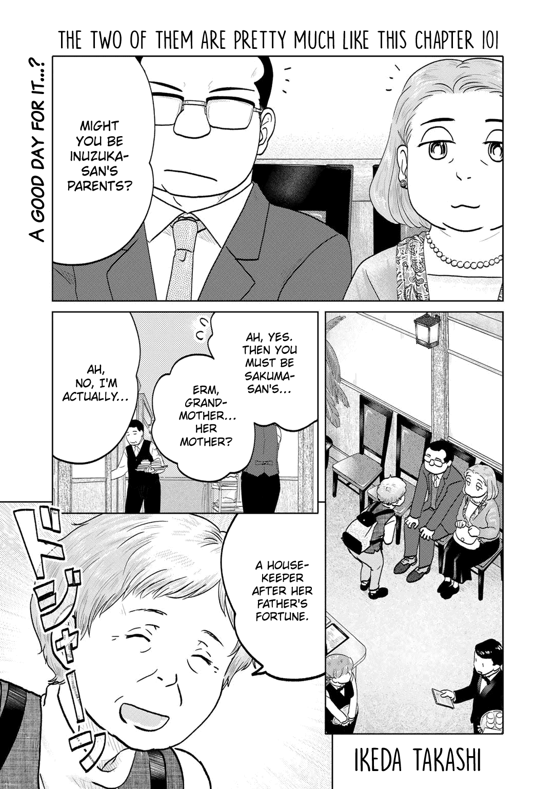 The Two of Them Are Pretty Much Like This Chapter 101 page 1 - Chapter 101