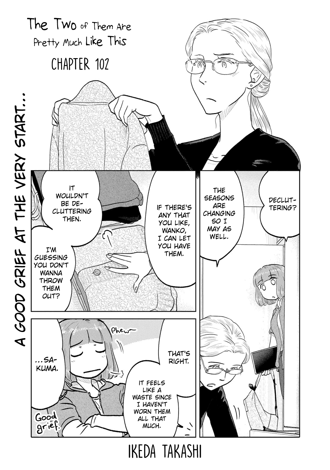 The Two of Them Are Pretty Much Like This Chapter 102 page 1 - Chapter 102