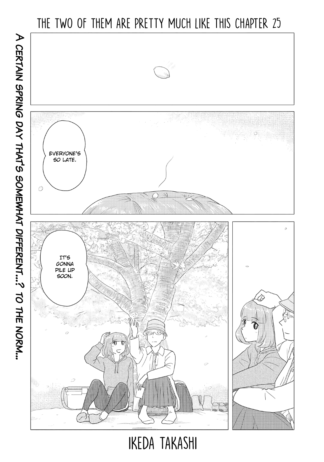 The Two of Them Are Pretty Much Like This Chapter 25 page 1 - Chapter 25