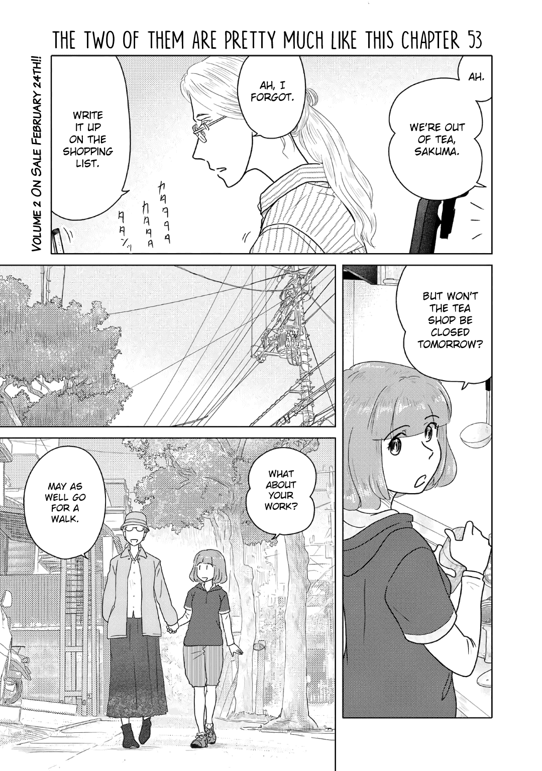 The Two of Them Are Pretty Much Like This Chapter 53 page 1 - Chapter 53