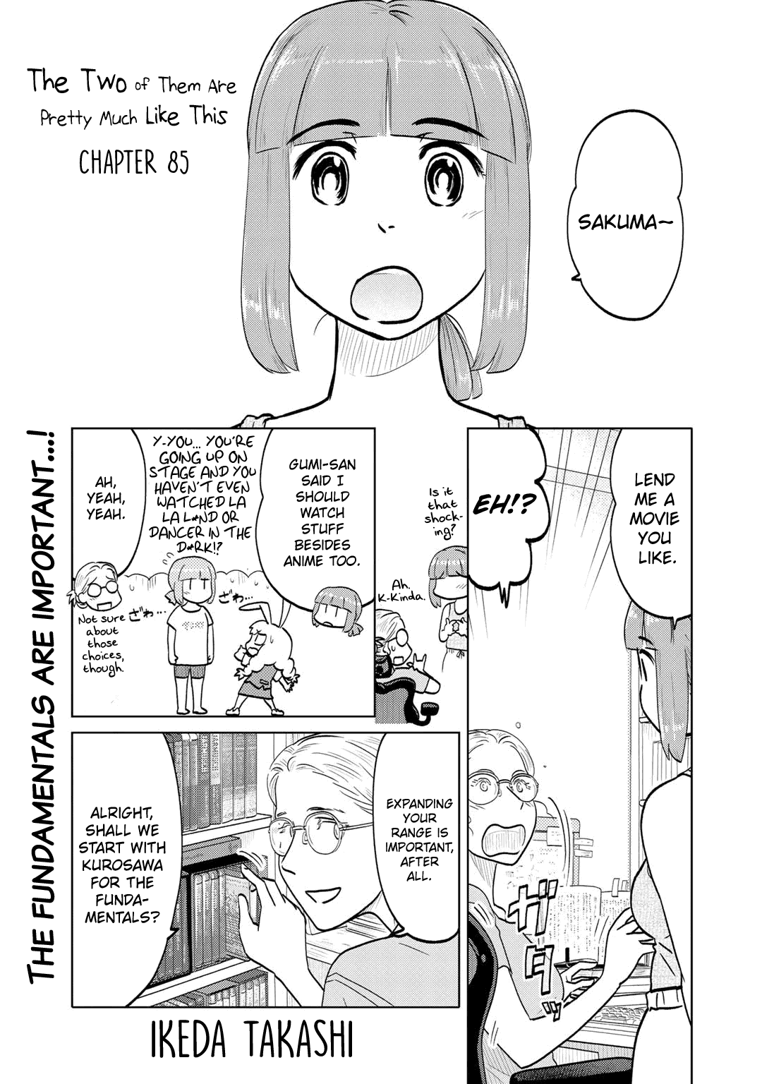 The Two of Them Are Pretty Much Like This Chapter 85 page 1 - Chapter 85