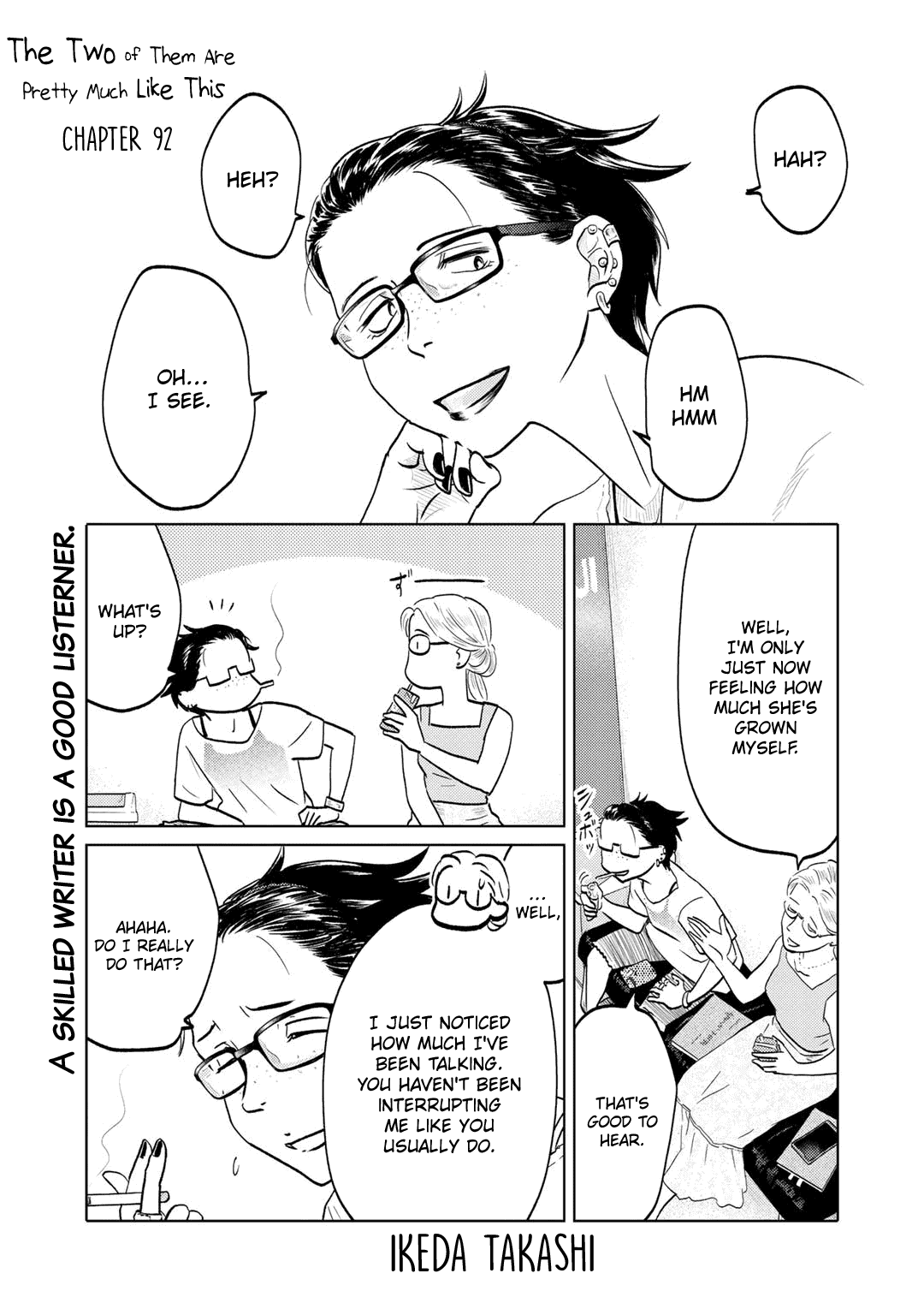 The Two of Them Are Pretty Much Like This Chapter 92 page 1 - Chapter 92
