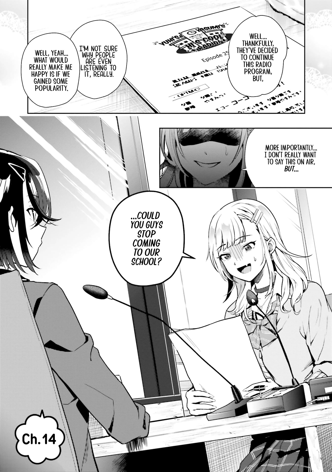 The Two Sides of Seiyuu Radio Chapter 14 page 1 - Chapter 14